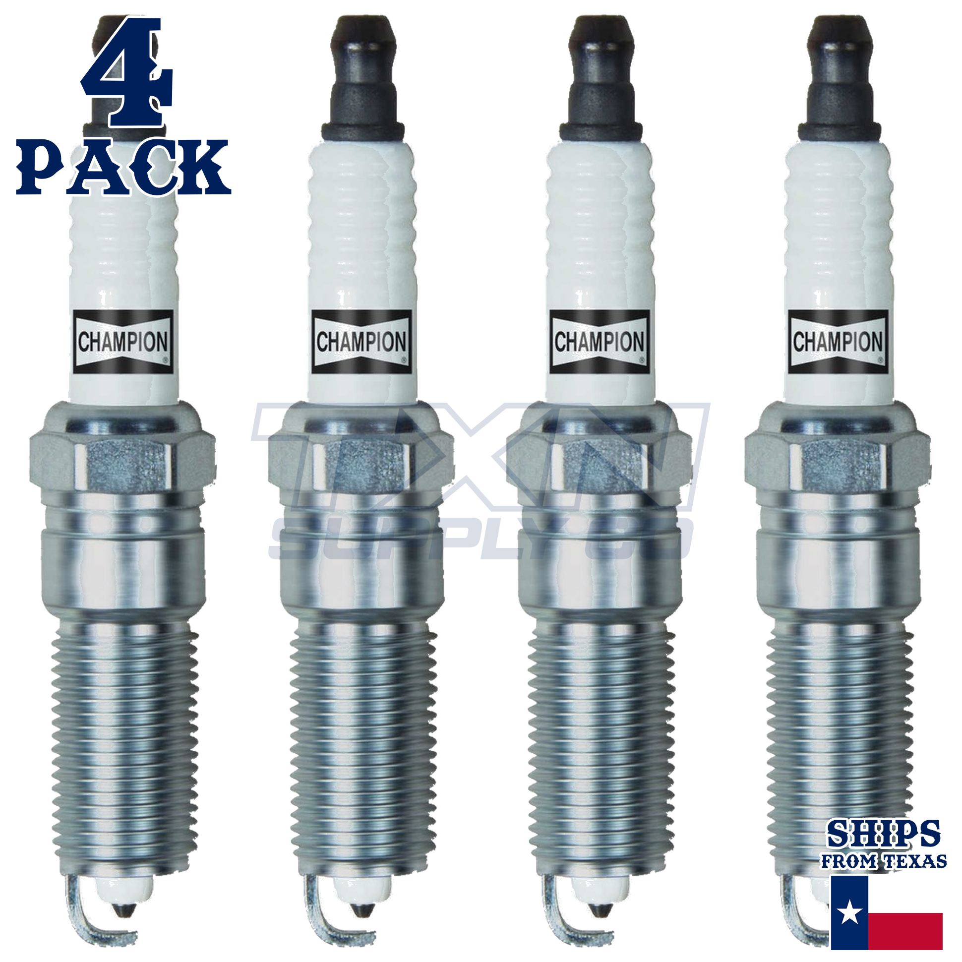 Champion 3032 Platinum Spark Plugs RE10PMC5 - 4 Pack - Image 2