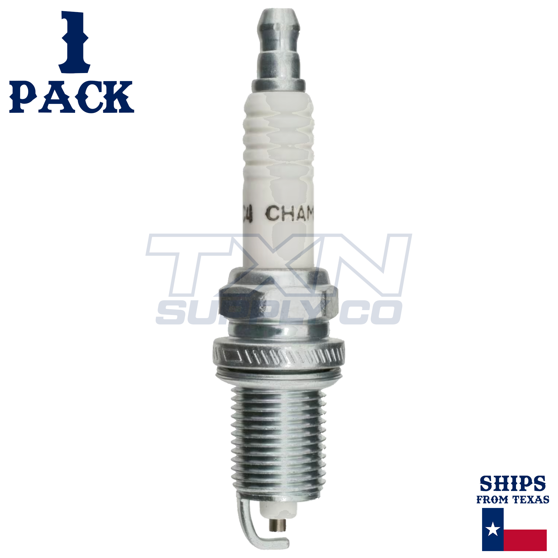 Champion 318 Copper Plus Spark Plugs ZFR5F11 - 1 Pack - Image 1