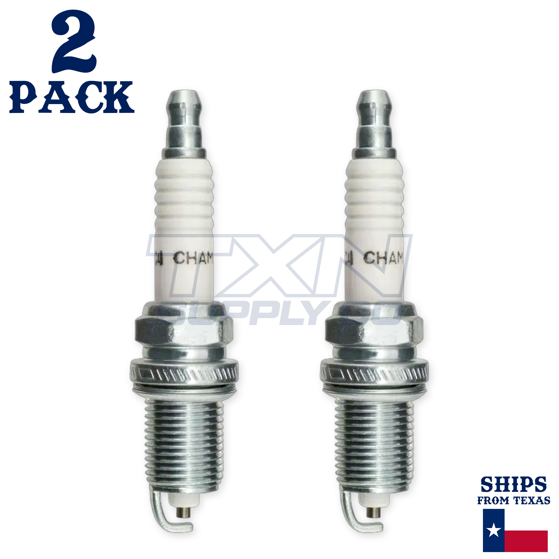 Champion 318 Copper Plus Spark Plugs ZFR5F11 - 2 Pack - Image 2