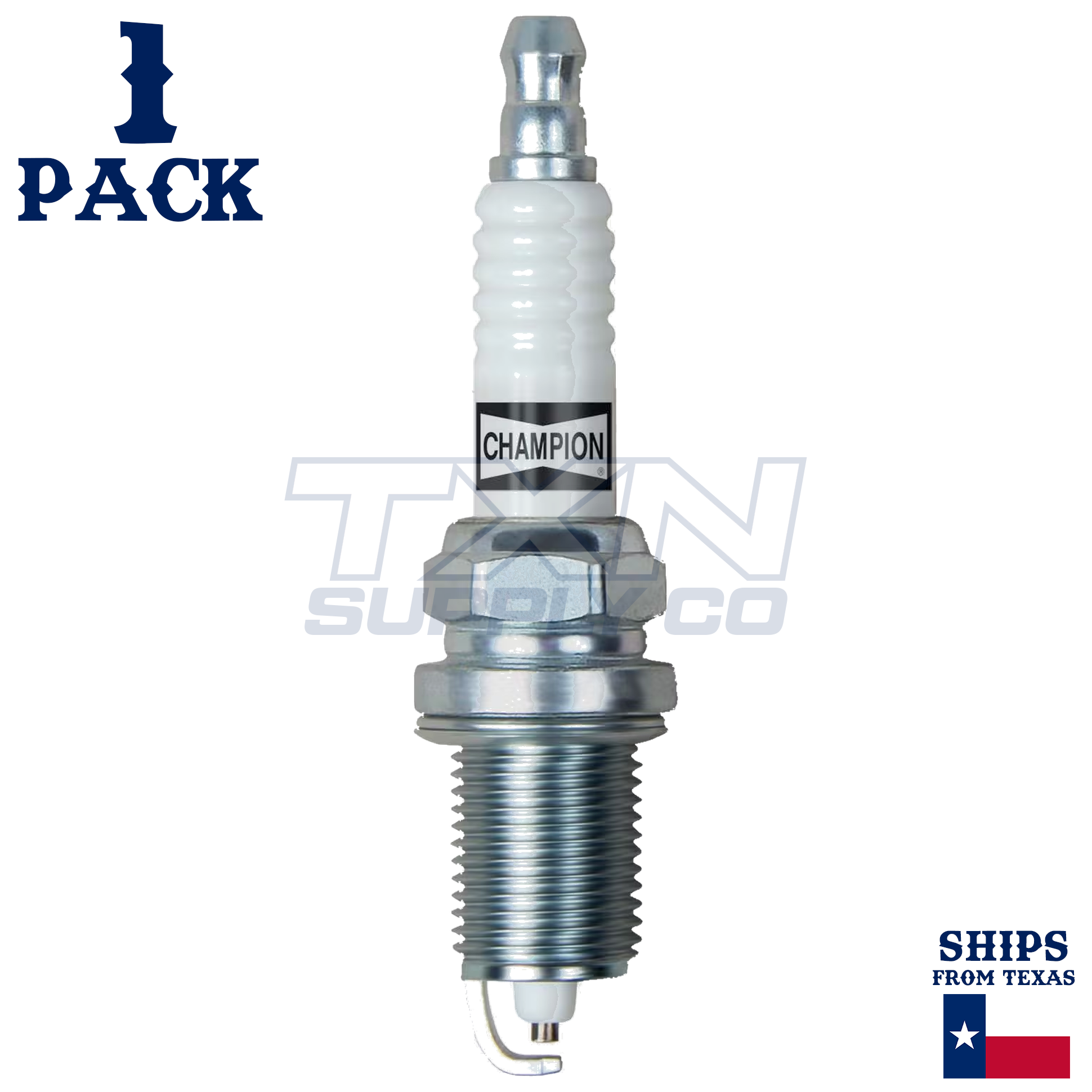 Champion 3318 Platinum Spark Plugs RC12PMC4 - 1 Pack - Image 1