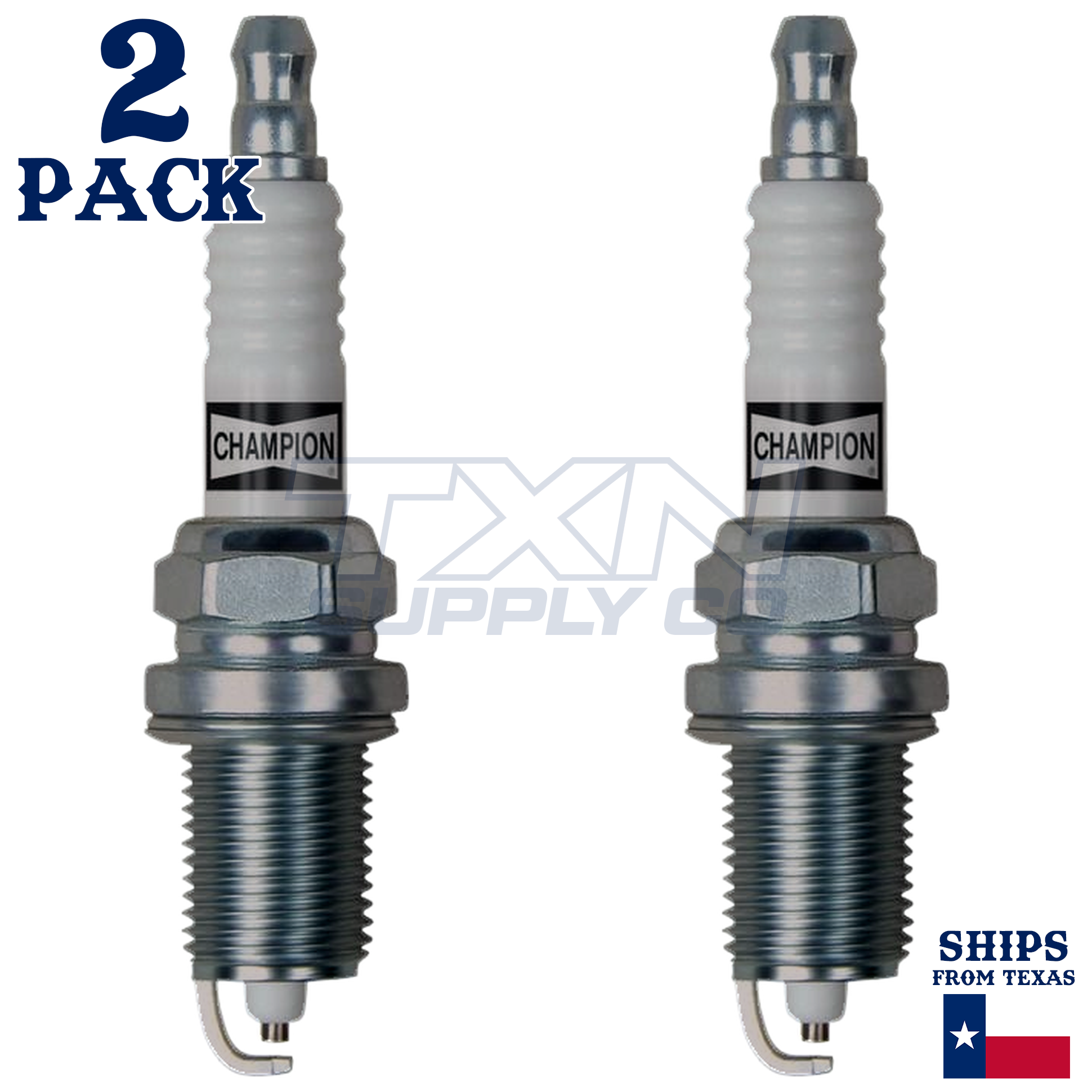 Champion 3318 Spark Plugs 2 Pack - Image 1