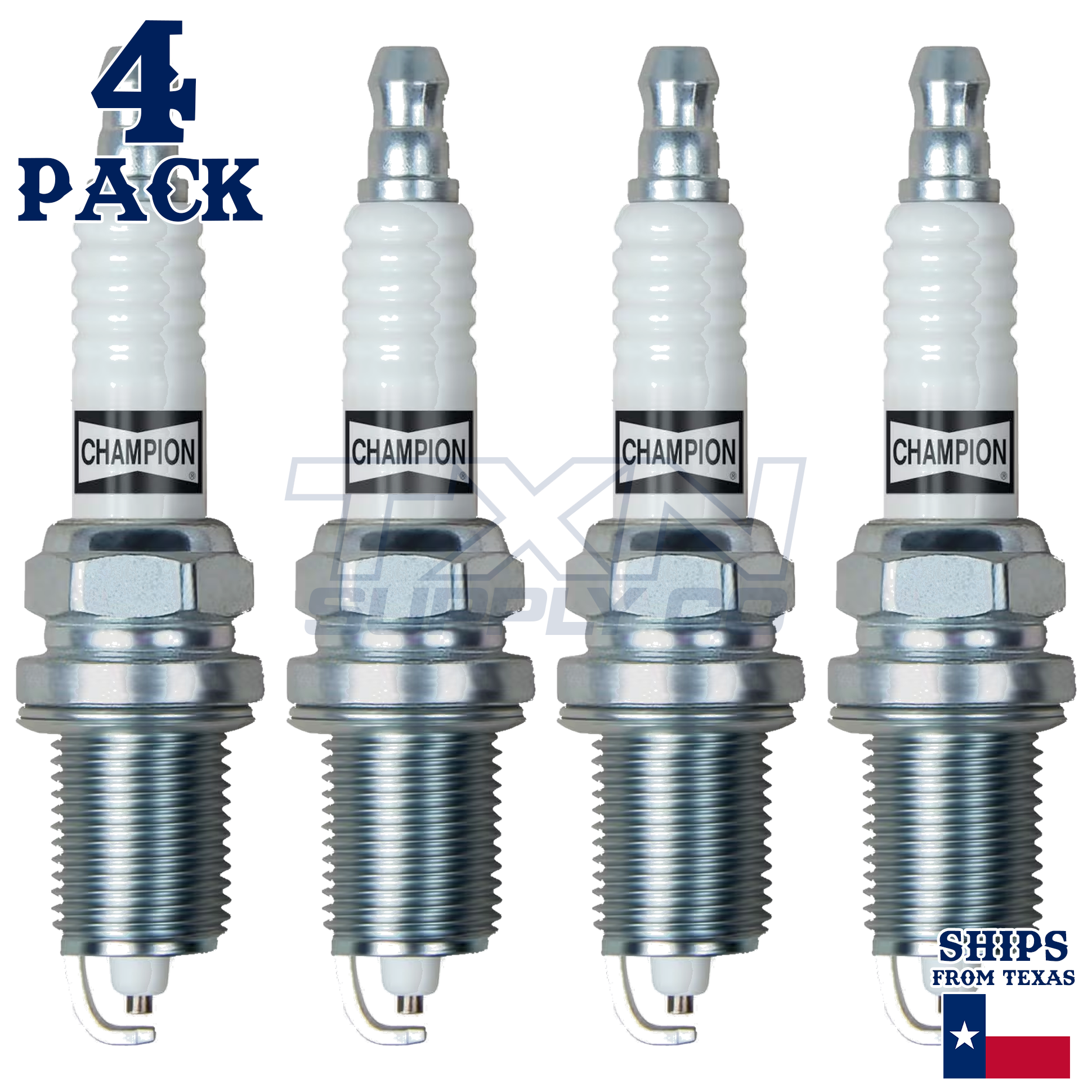 Champion 3318 Platinum Spark Plugs RC12PMC4 - 4 Pack - Image 2