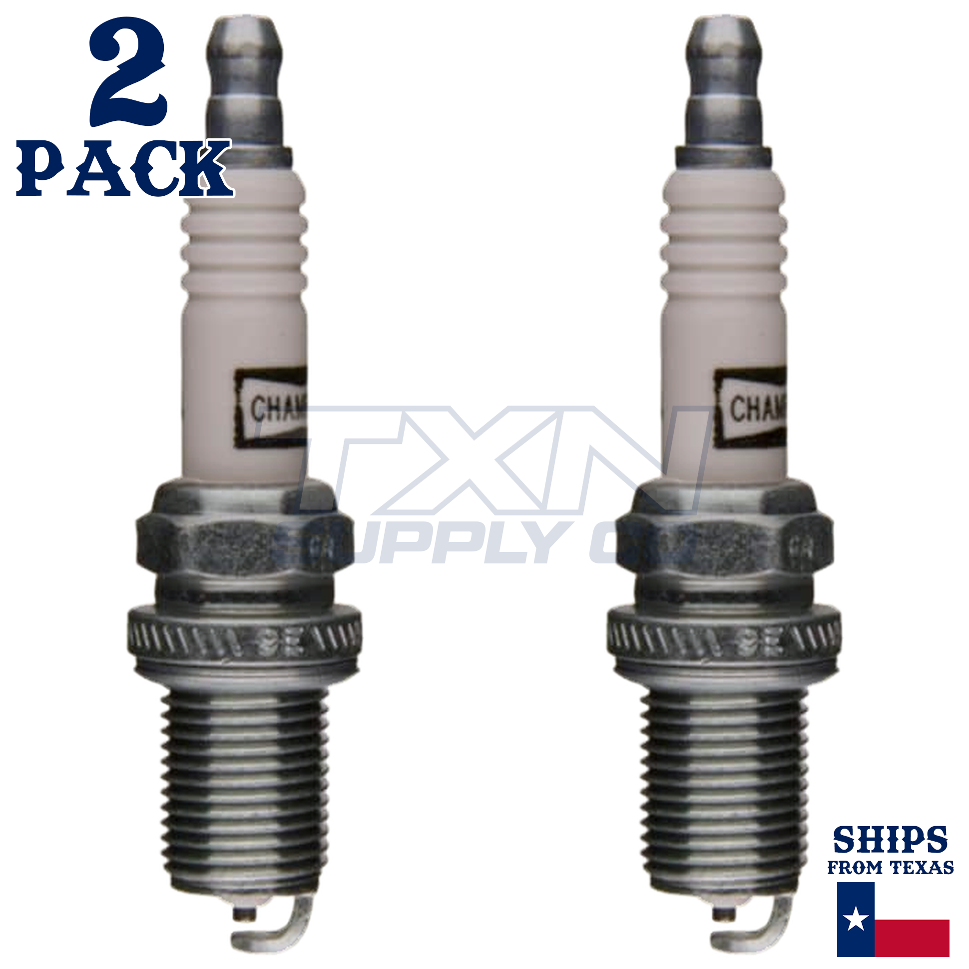 Champion 3344 Spark Plugs 2 Pack - Image 1