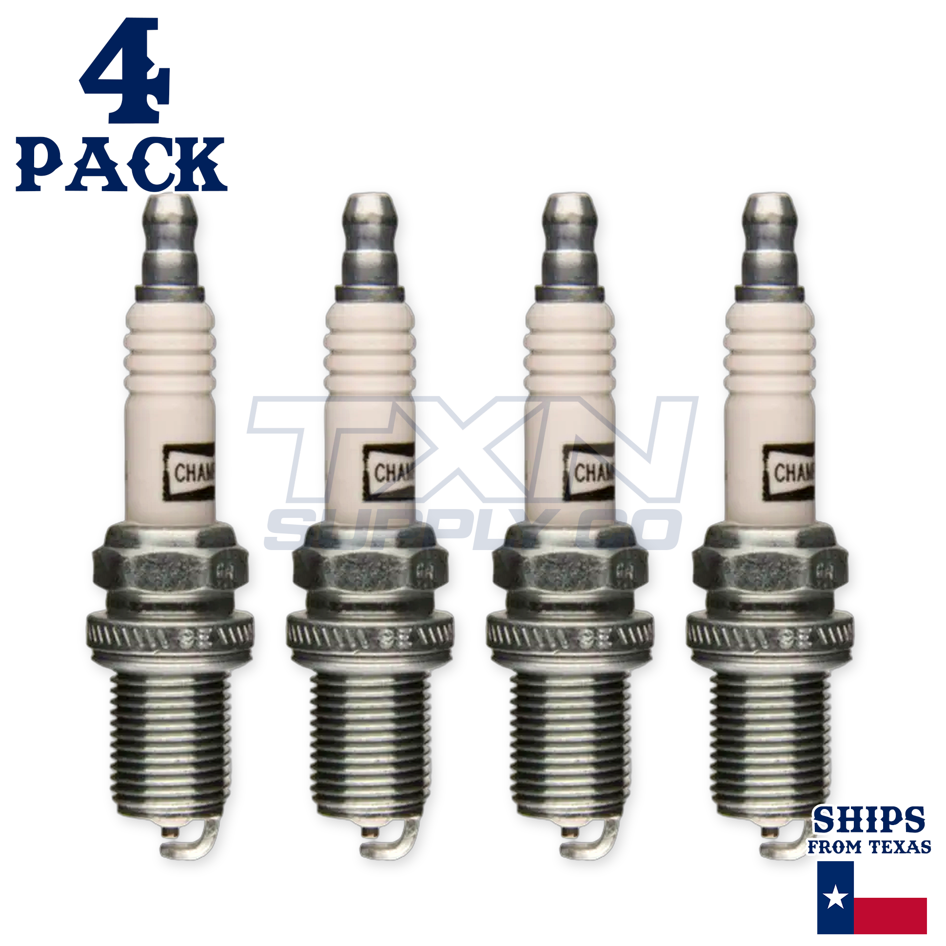 Champion 3344 Platinum Spark Plugs RC9PYC - 4 Pack - Image 2
