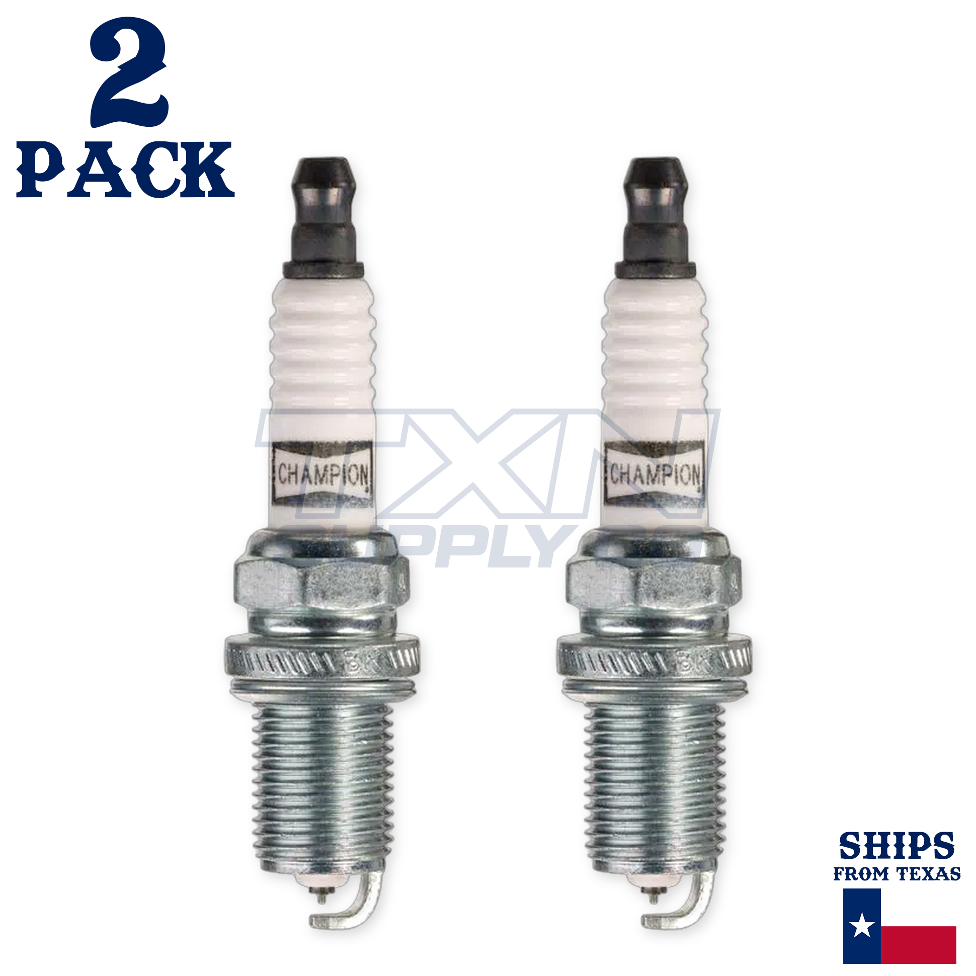 Champion 3346 Platinum Spark Plugs RC10PYC - 2 Pack - Image 2