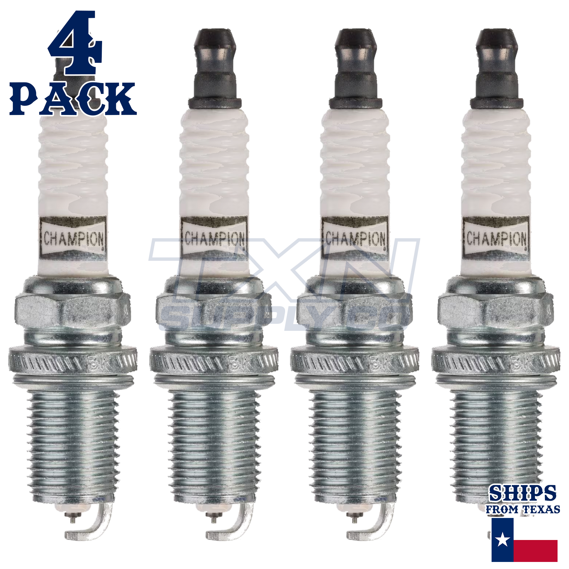 Champion 3346 Platinum Spark Plugs RC10PYC - 4 Pack - Image 2