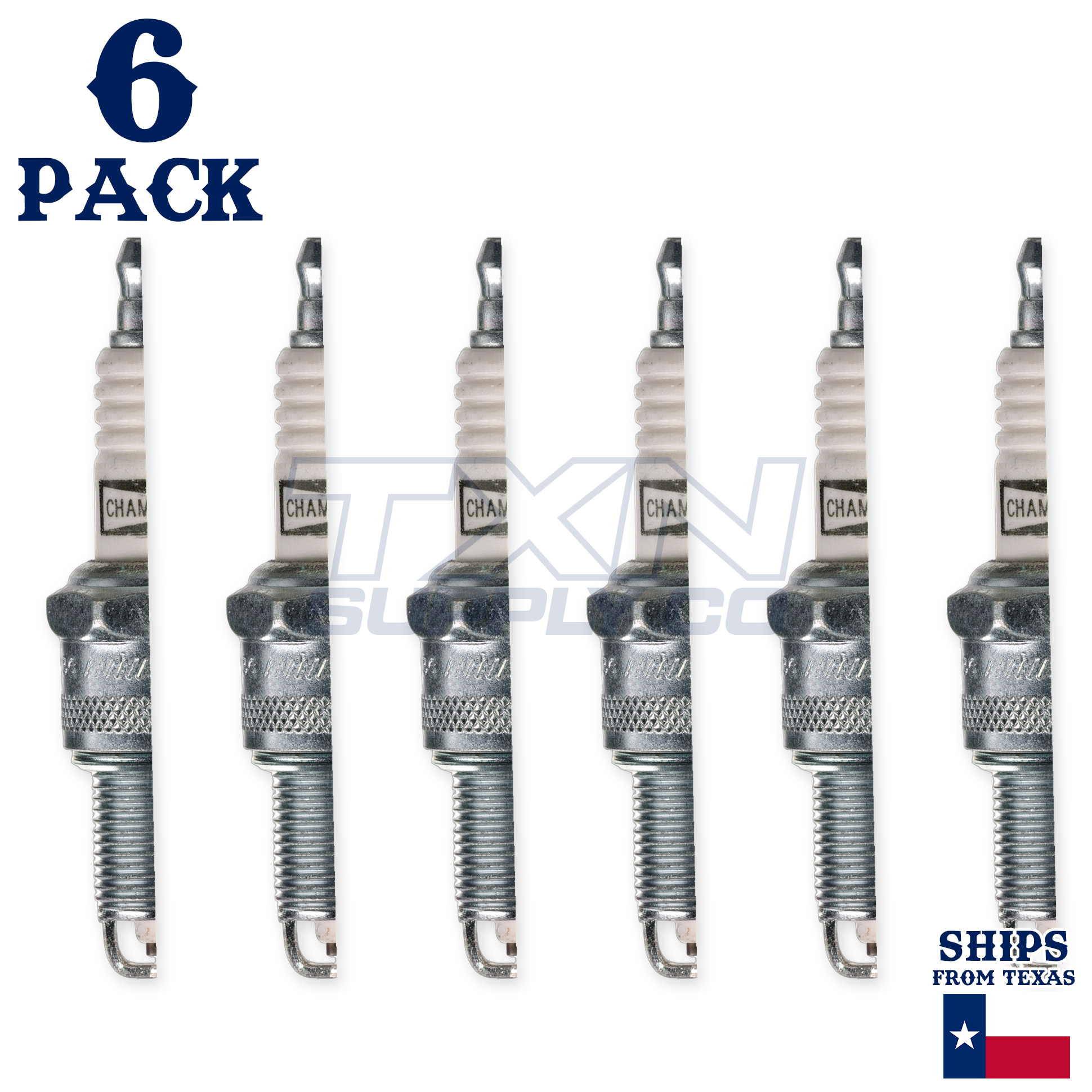 Champion 3405 Platinum Spark Plug RN14PMC - 6 Pack - Image 2
