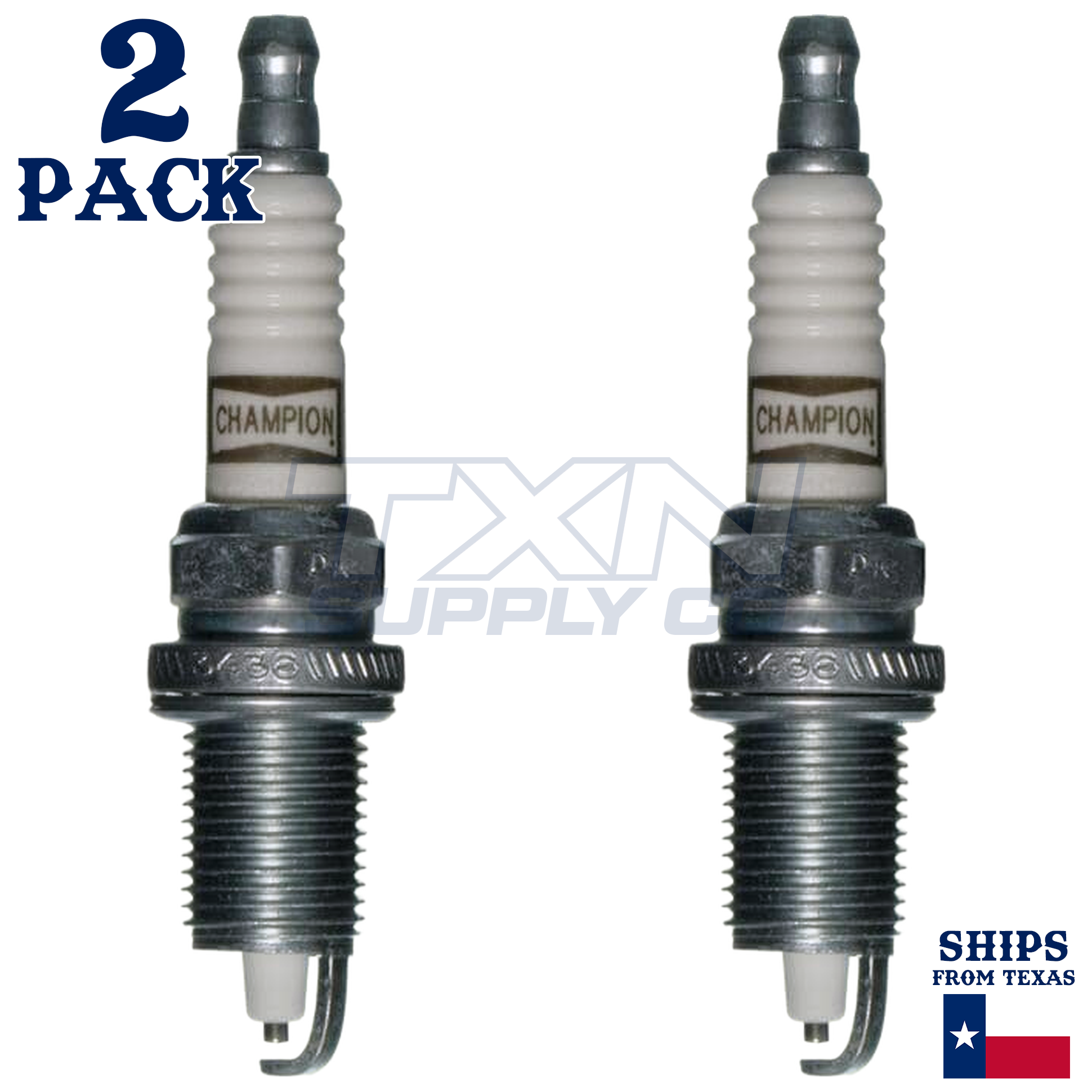 Champion 3436 Spark Plugs 2 Pack - Image 1