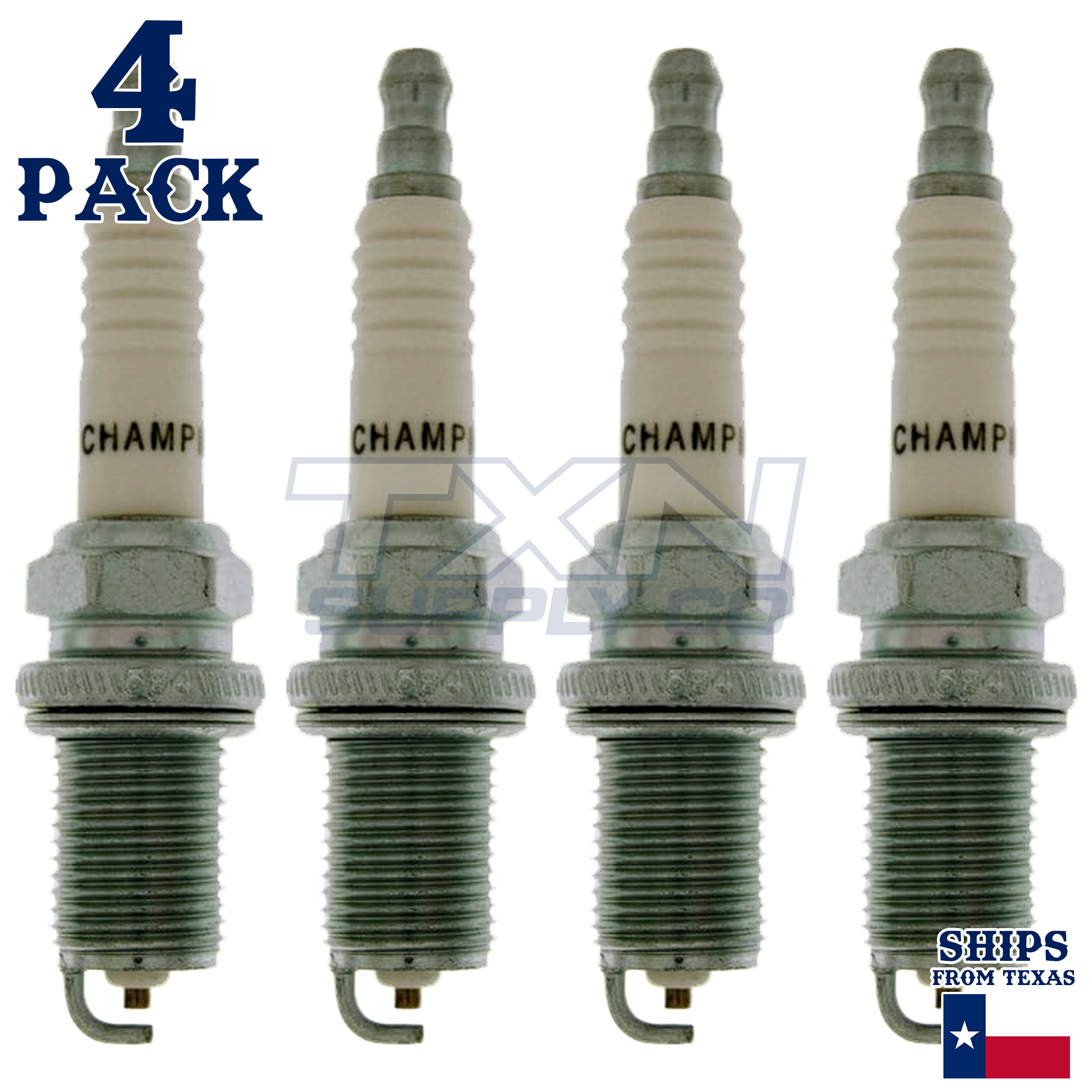 Champion 346 Spark Plugs 4 Pack - Image 1