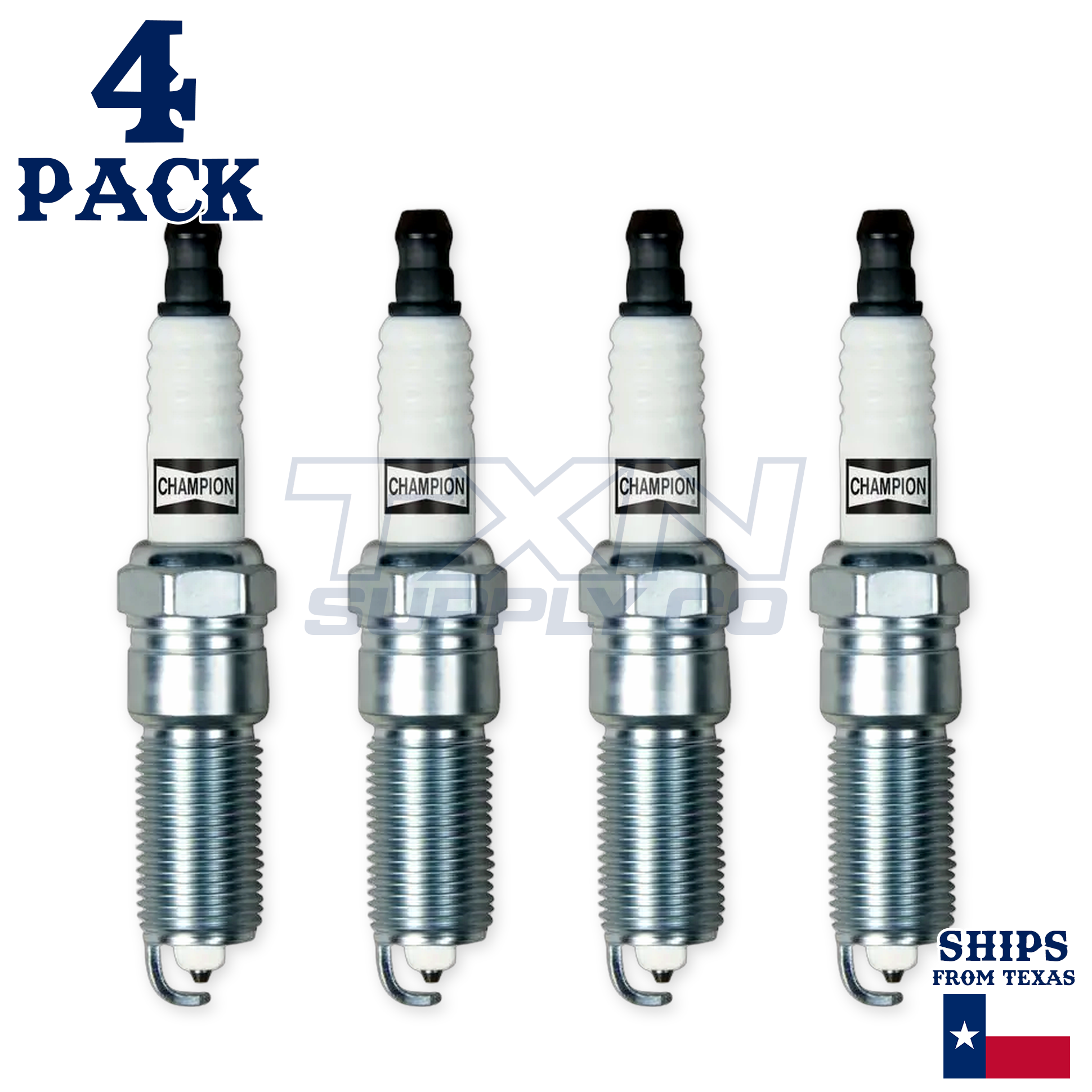 Champion 3570 Platinum Spark Plugs RE14PMC - 4 Pack - Image 2