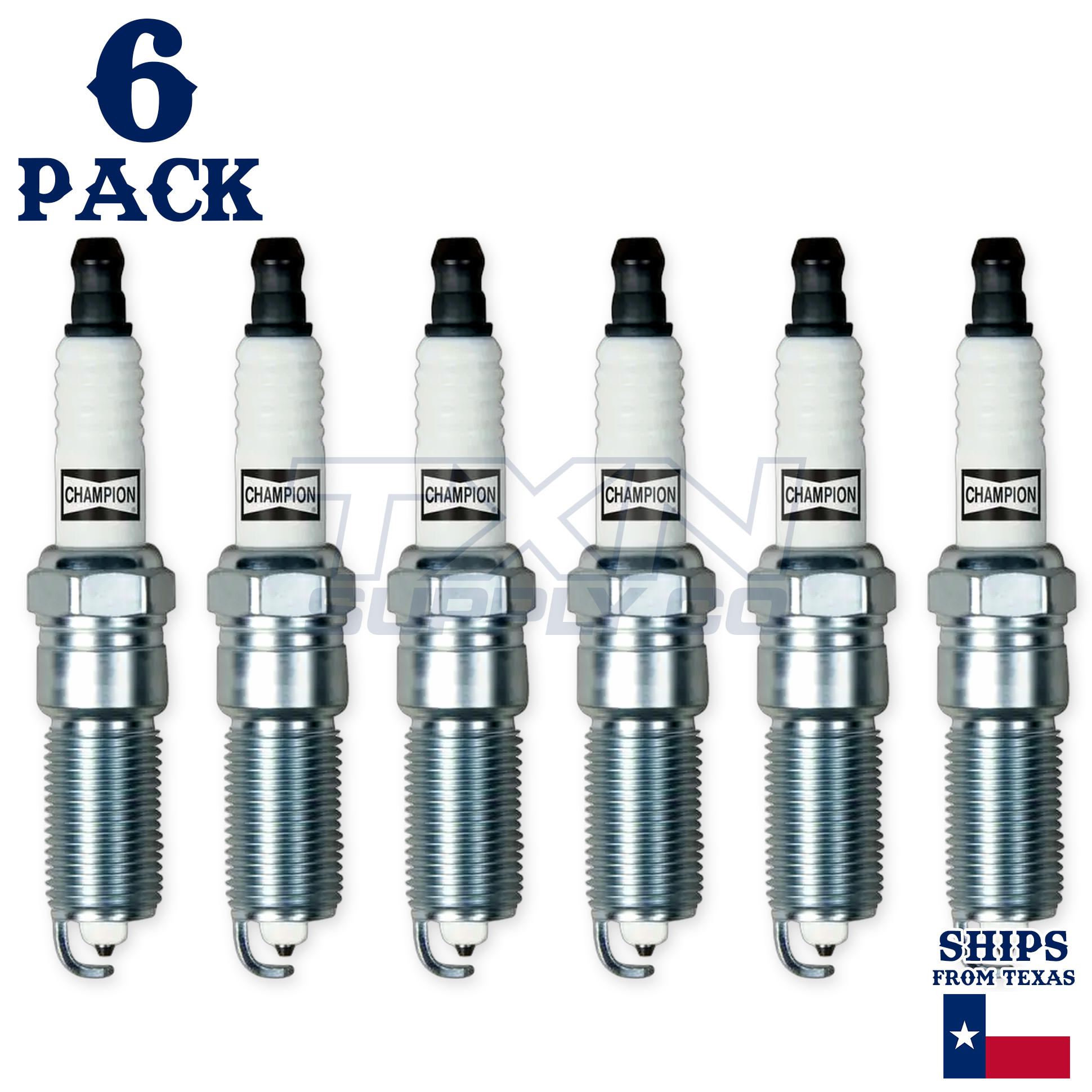 Champion 3570 Platinum Spark Plugs RE14PMC - 6 Pack - Image 2