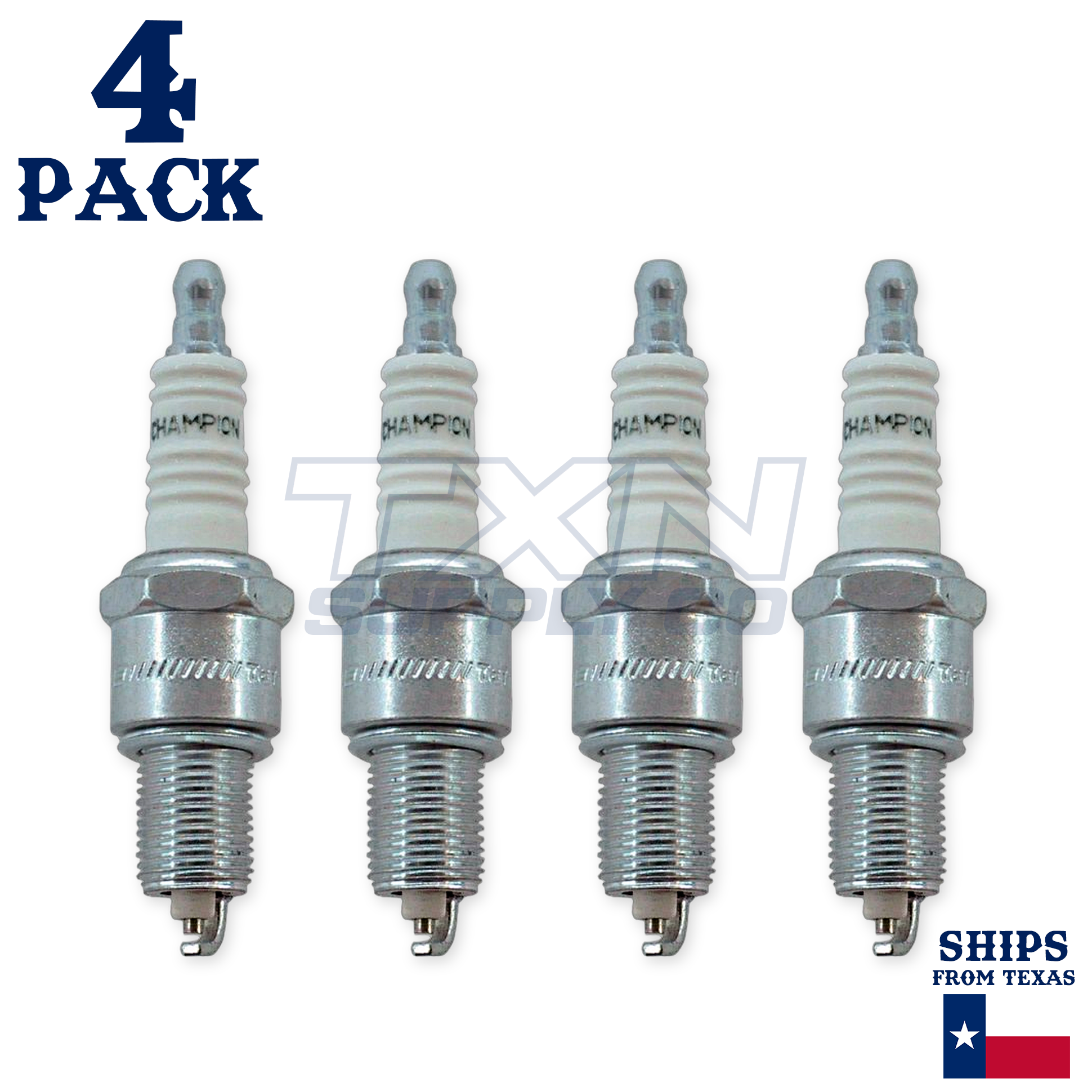 Champion 405 Copper Plus Spark Plug RN14YC - 4 Pack - Image 2