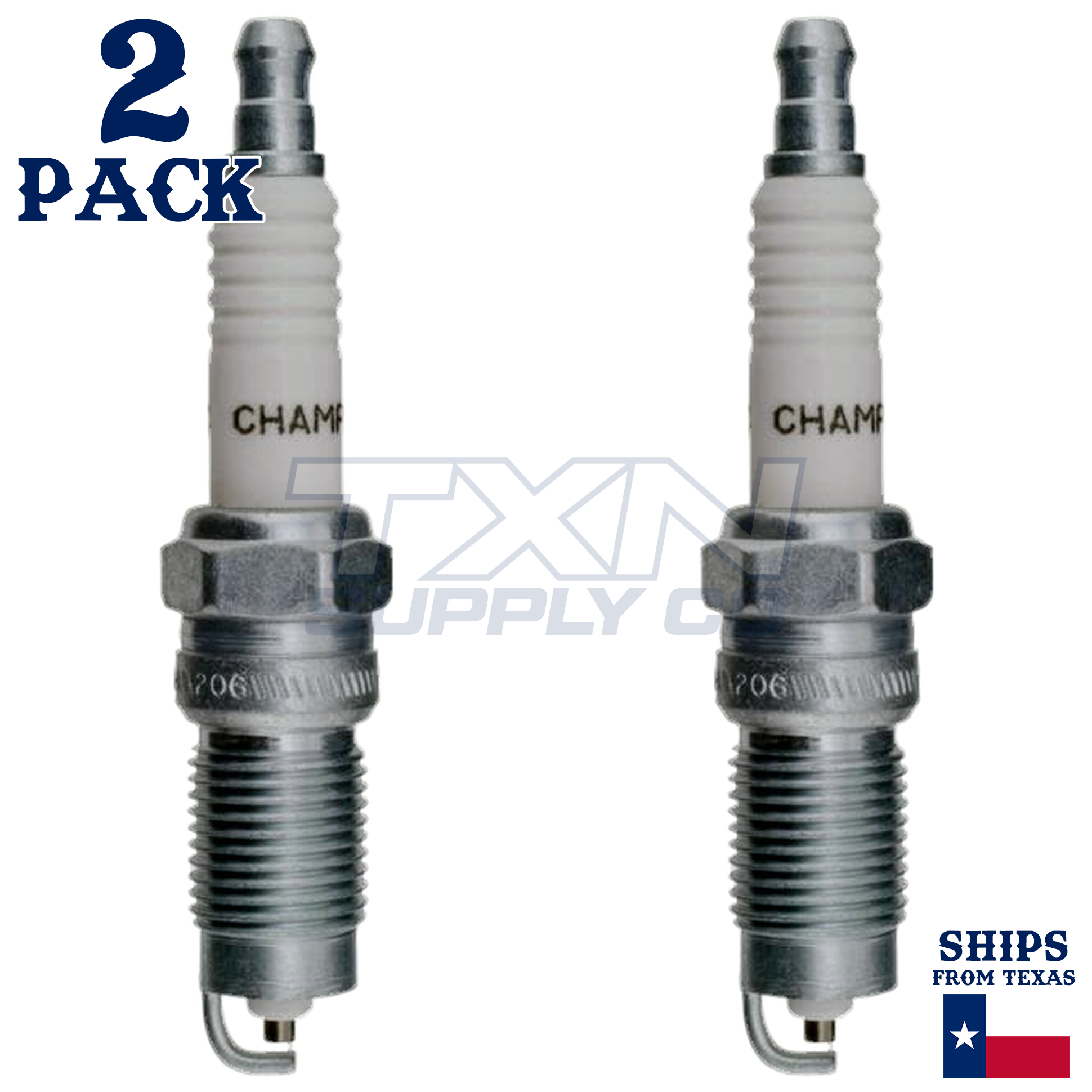 Champion 407 Spark Plugs 2 Pack - Image 1
