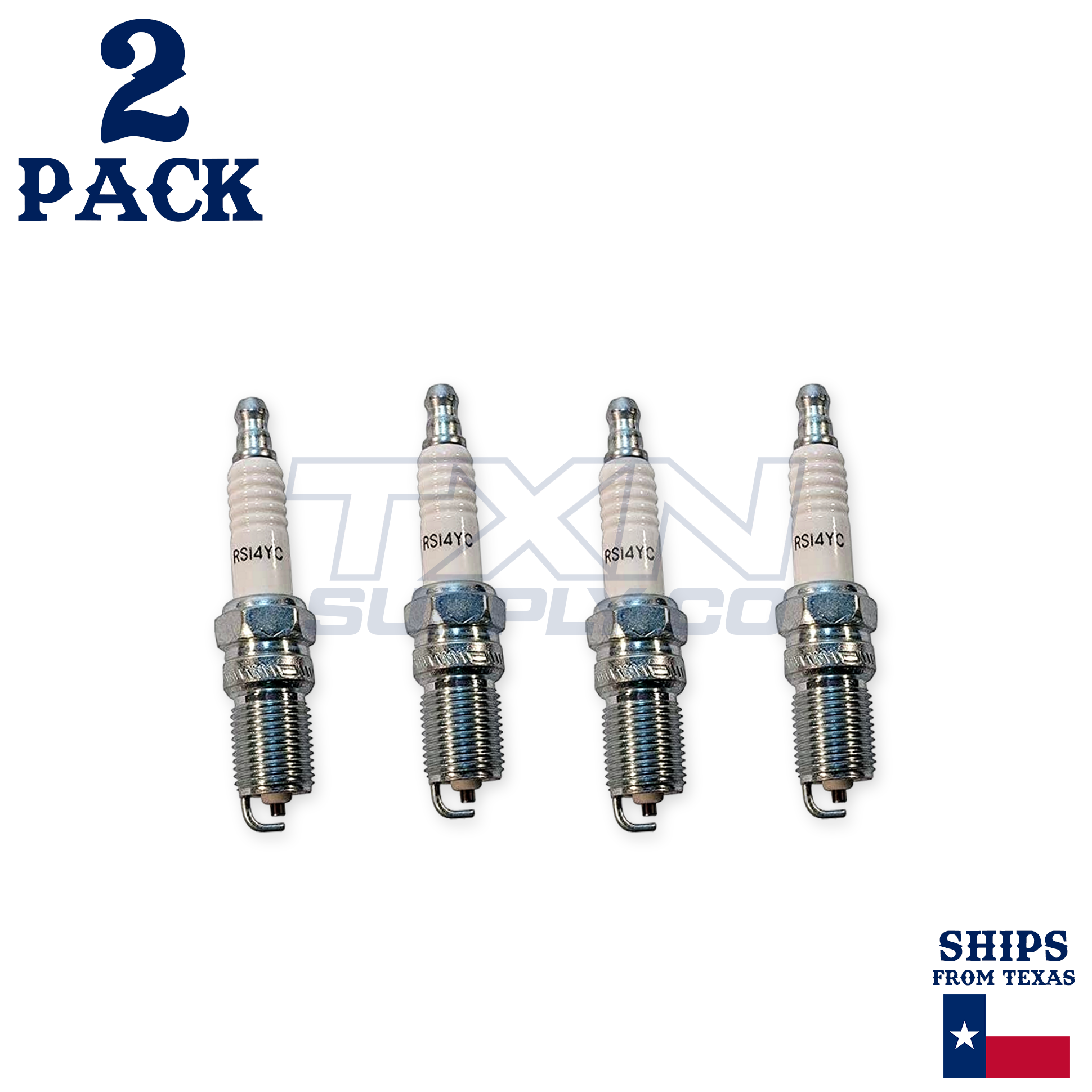 Champion 408 Copper Plus Spark Plug RS14YC - 2 Pack - Image 2