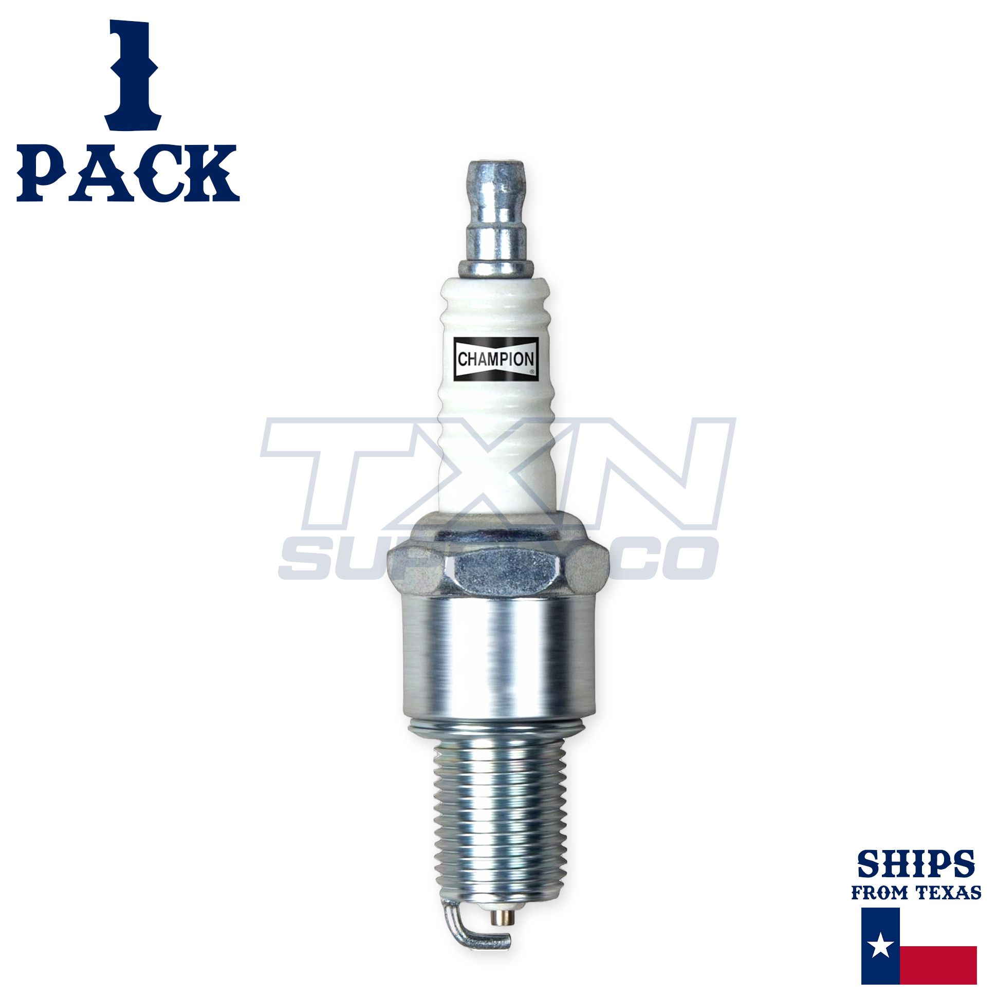 Champion 415 Copper Plus Spark Plug RN9YC - 1 Pack - For MTD 951-10292 & Torch F6RTC, NGK BPR6ES & BPR6EY - Image 2