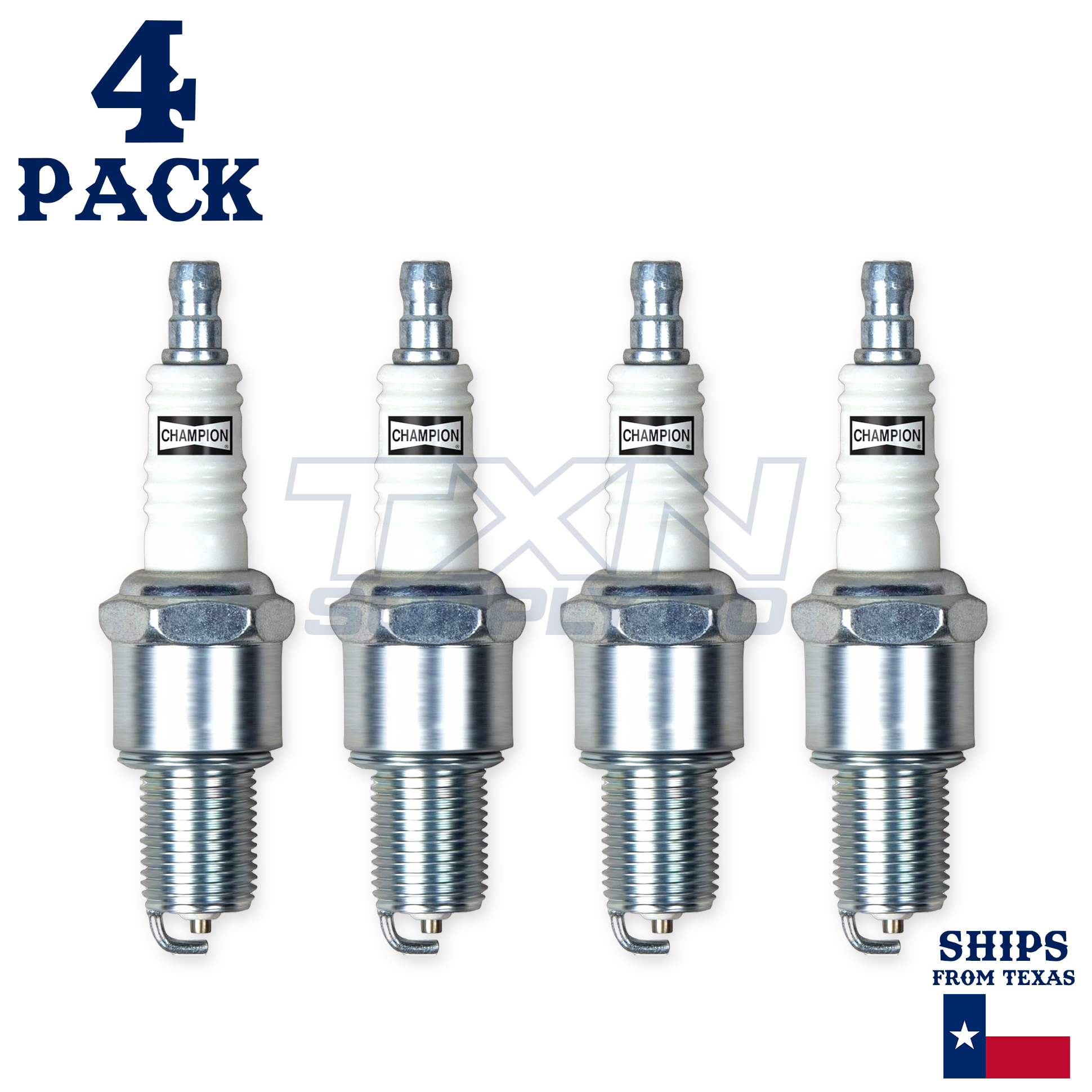 Champion 415 Copper Plus Spark Plug RN9YC - 4 Pack - Image 2