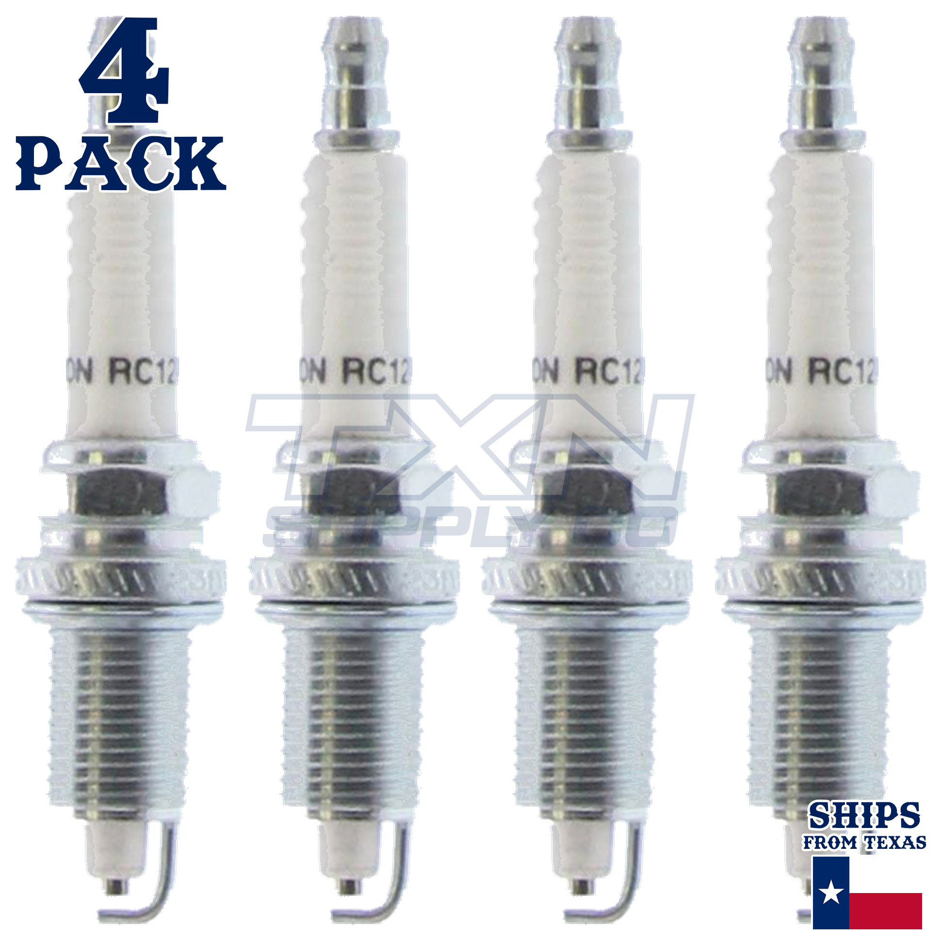 Champion 436 Spark Plug RC12LC4 - 4 Pack - Image 2