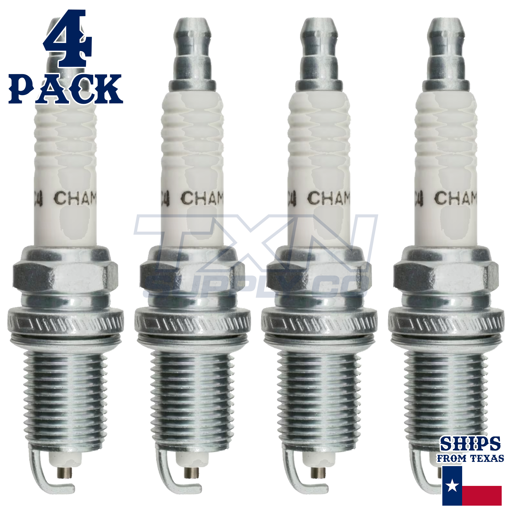 Champion Copper Plus 438 Spark Plugs RC12ECC - 4 Pack - Image 2