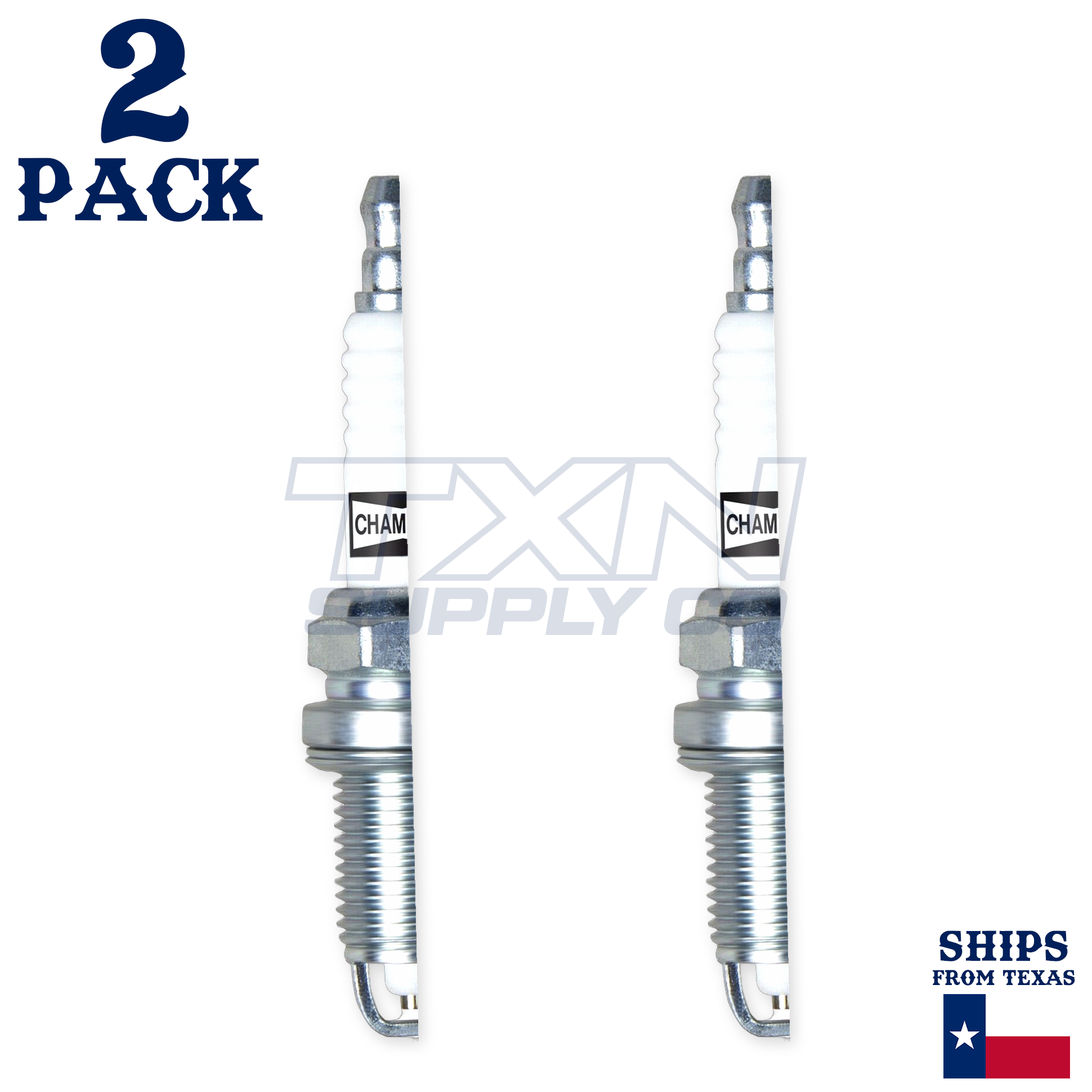 Champion Copper Plus 439 Spark Plugs for RC12MCC4 - 2 Pack - Image 2