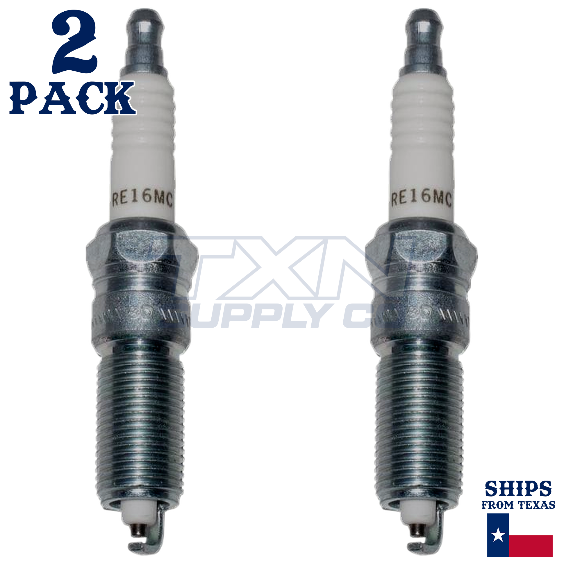 Champion 443 Spark Plugs 2 Pack - Image 1