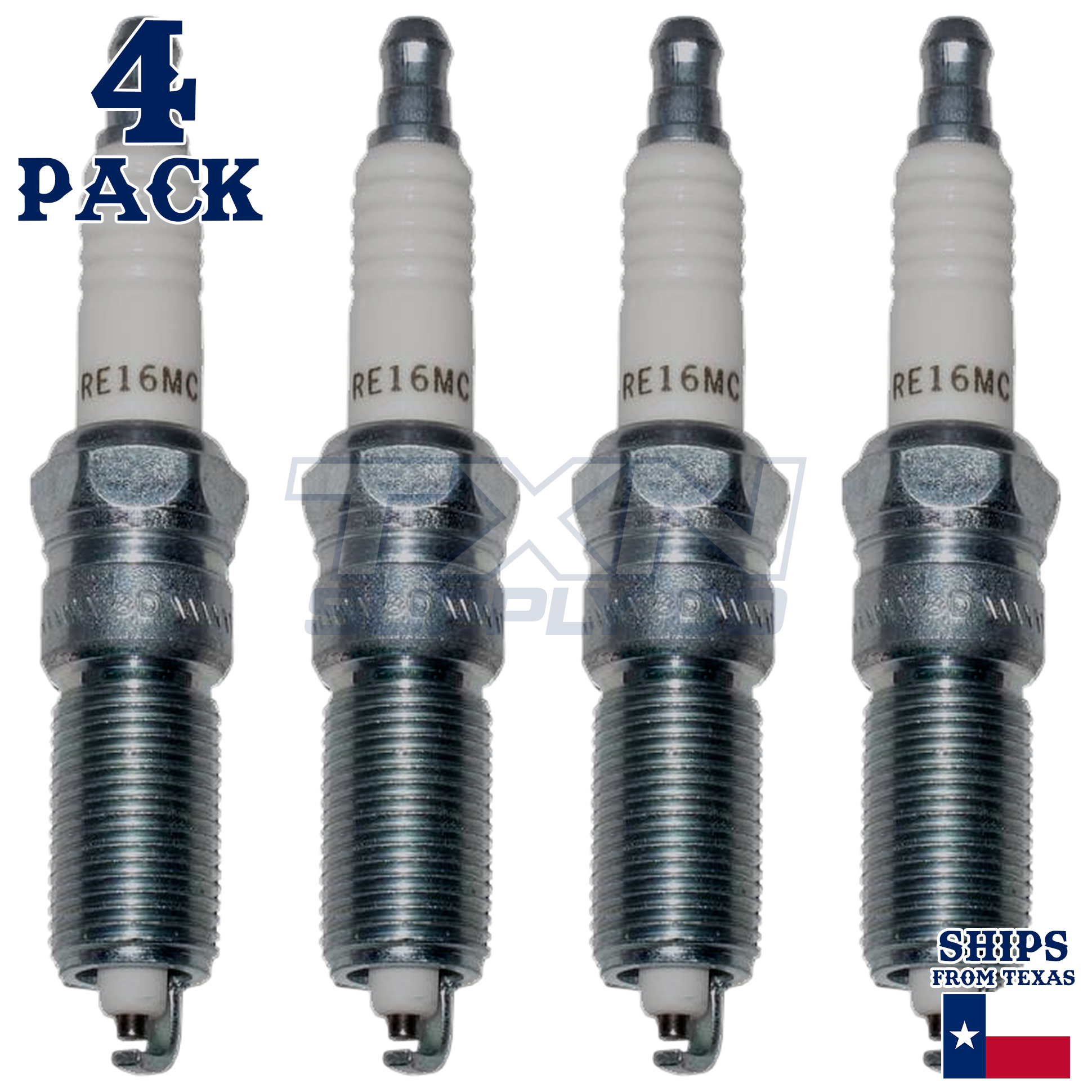Champion 443 Spark Plugs 4 Pack