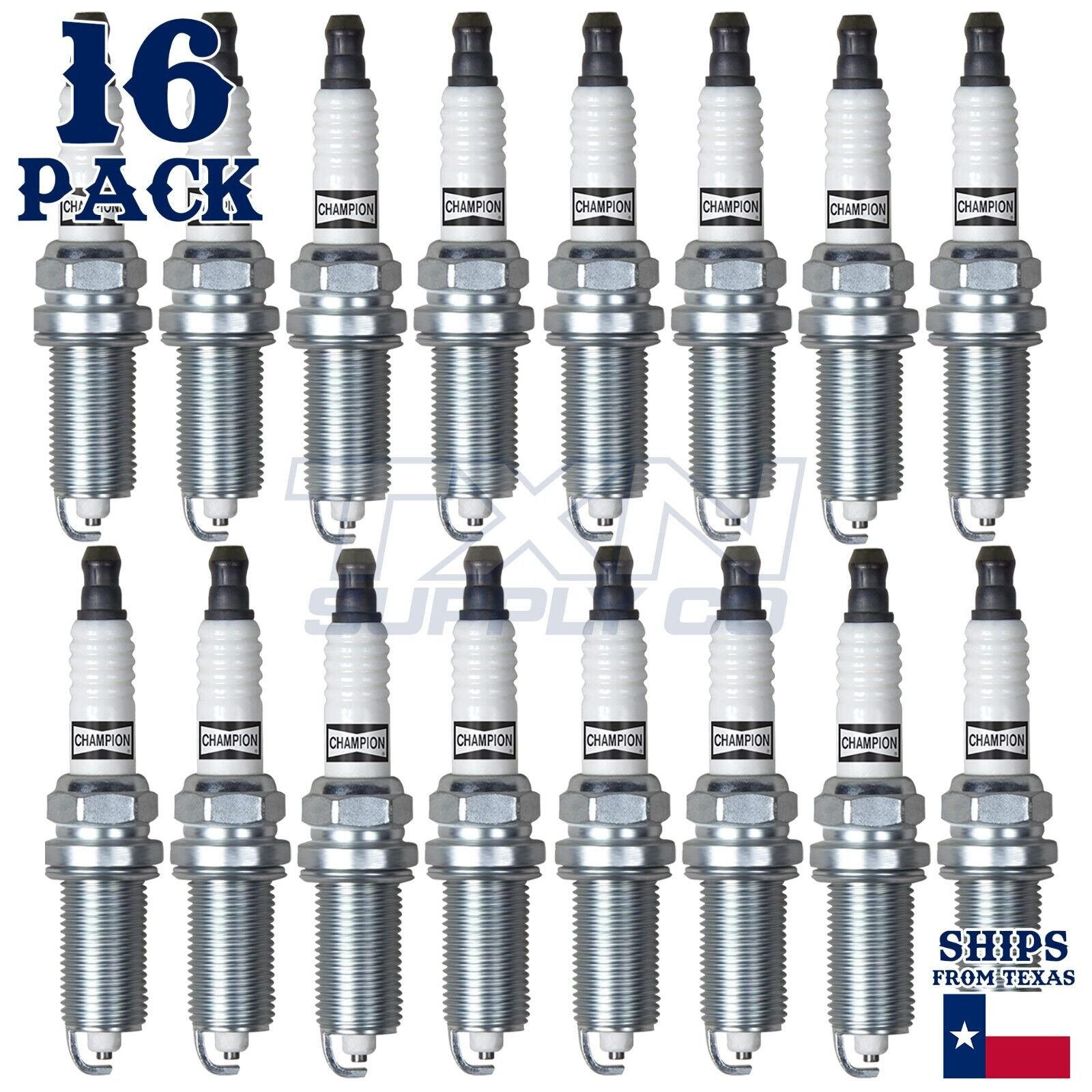 16 Pack Champion Copper Plus Spark Plugs for 2009-2010 Dodge Ram 2500 5.7L V8 - Image 2