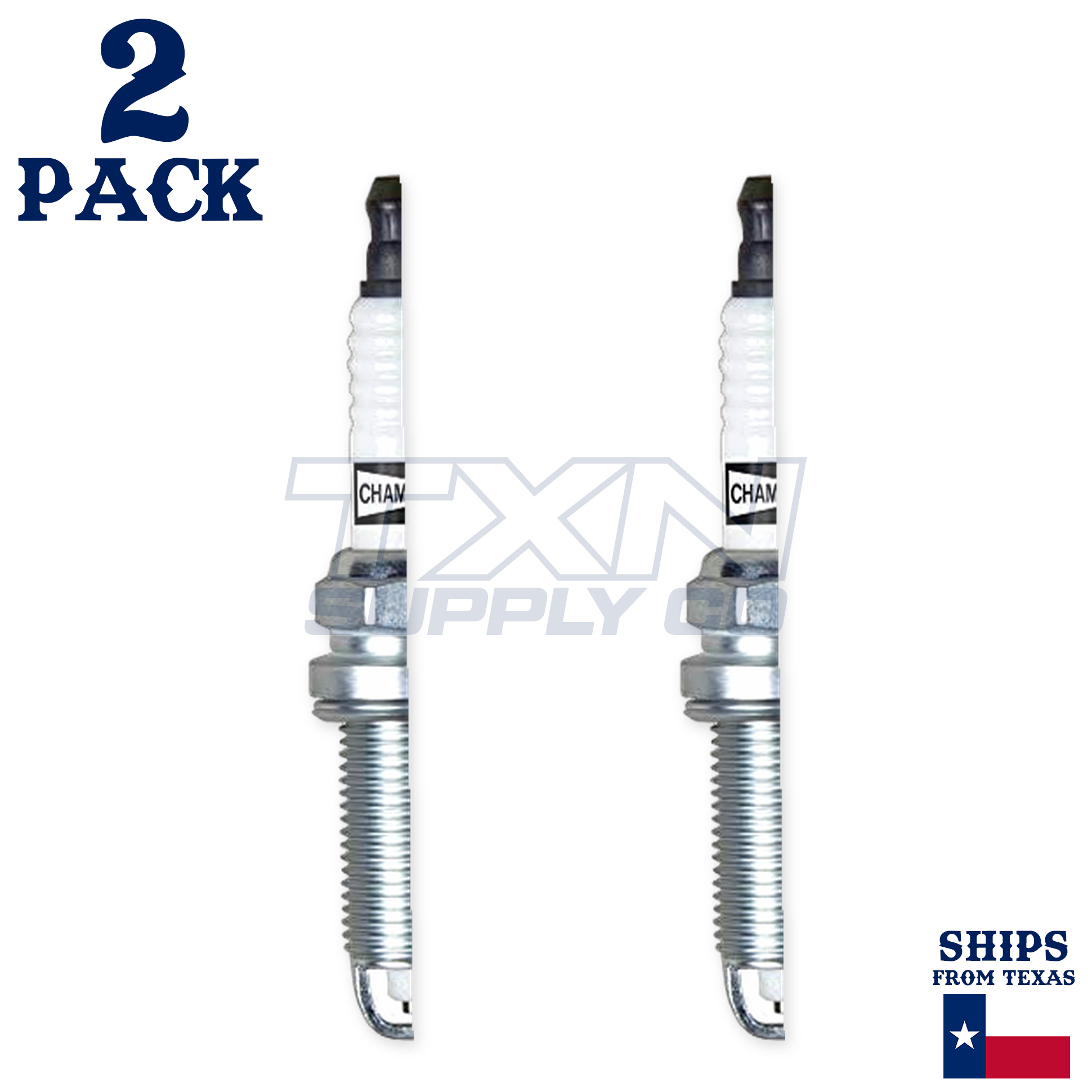 Champion 446 Copper Plus Spark Plugs REC12MCC4 - 2 Pack - Image 2