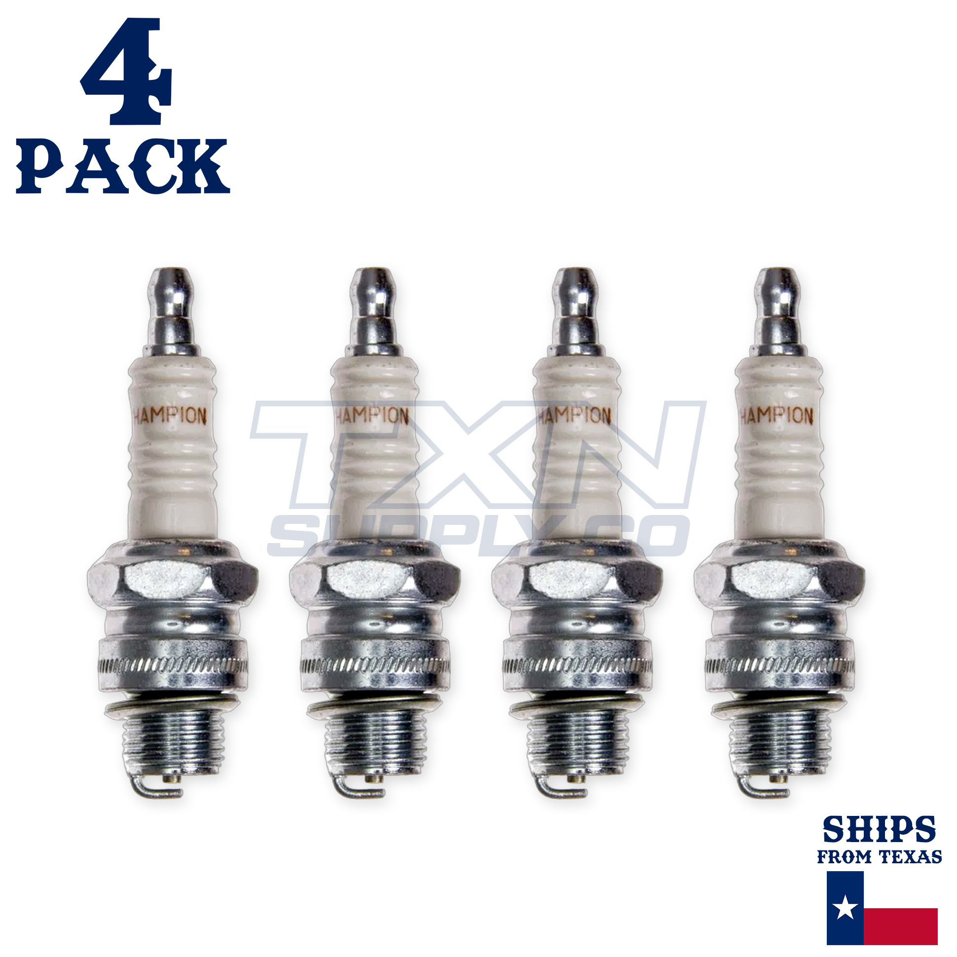 Champion 512 Copper Plus Spark Plug H12 - 4 Pack - Image 2