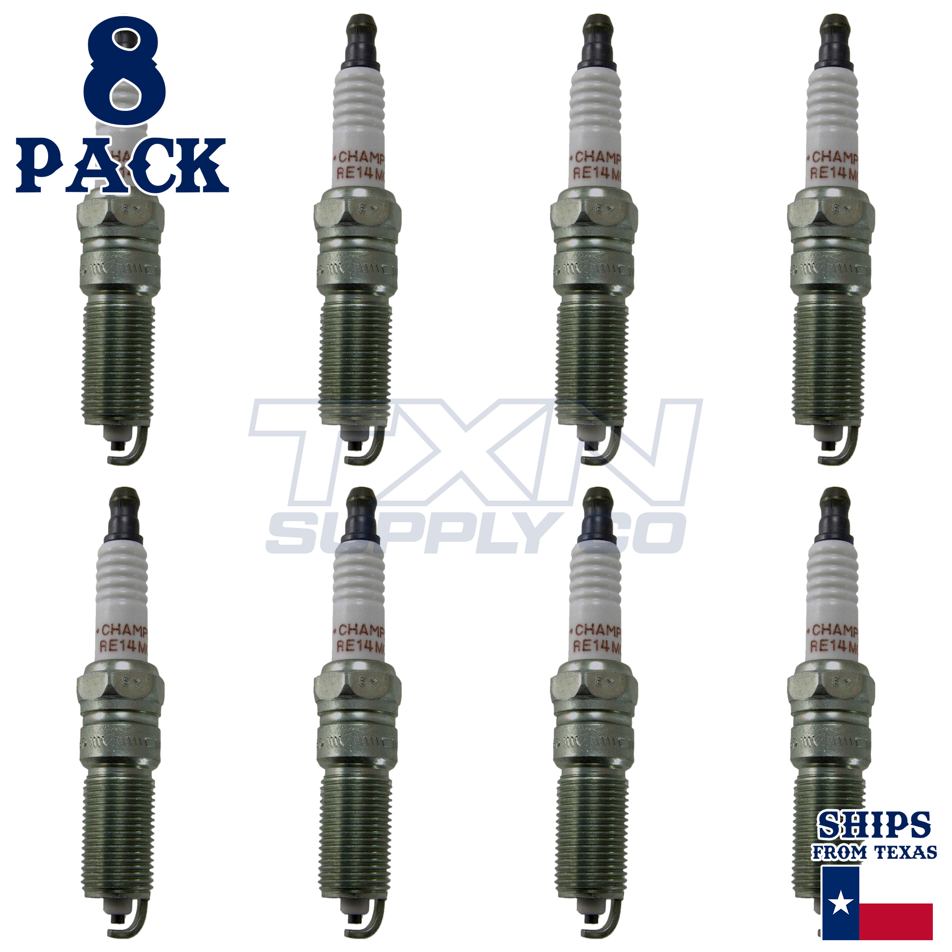 Champion 570 Spark Plugs 8 Pack