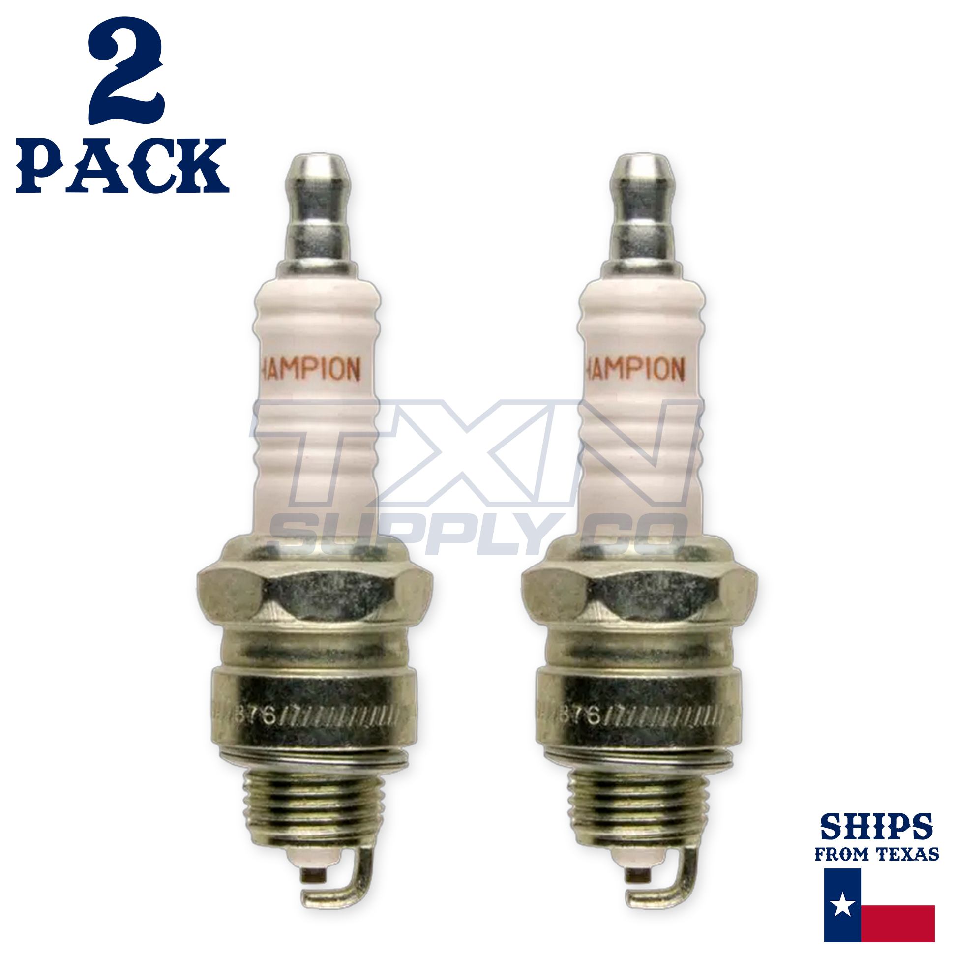 Champion 58 Copper Plus Spark Plug RJ18YC - 2 Pack - Image 2