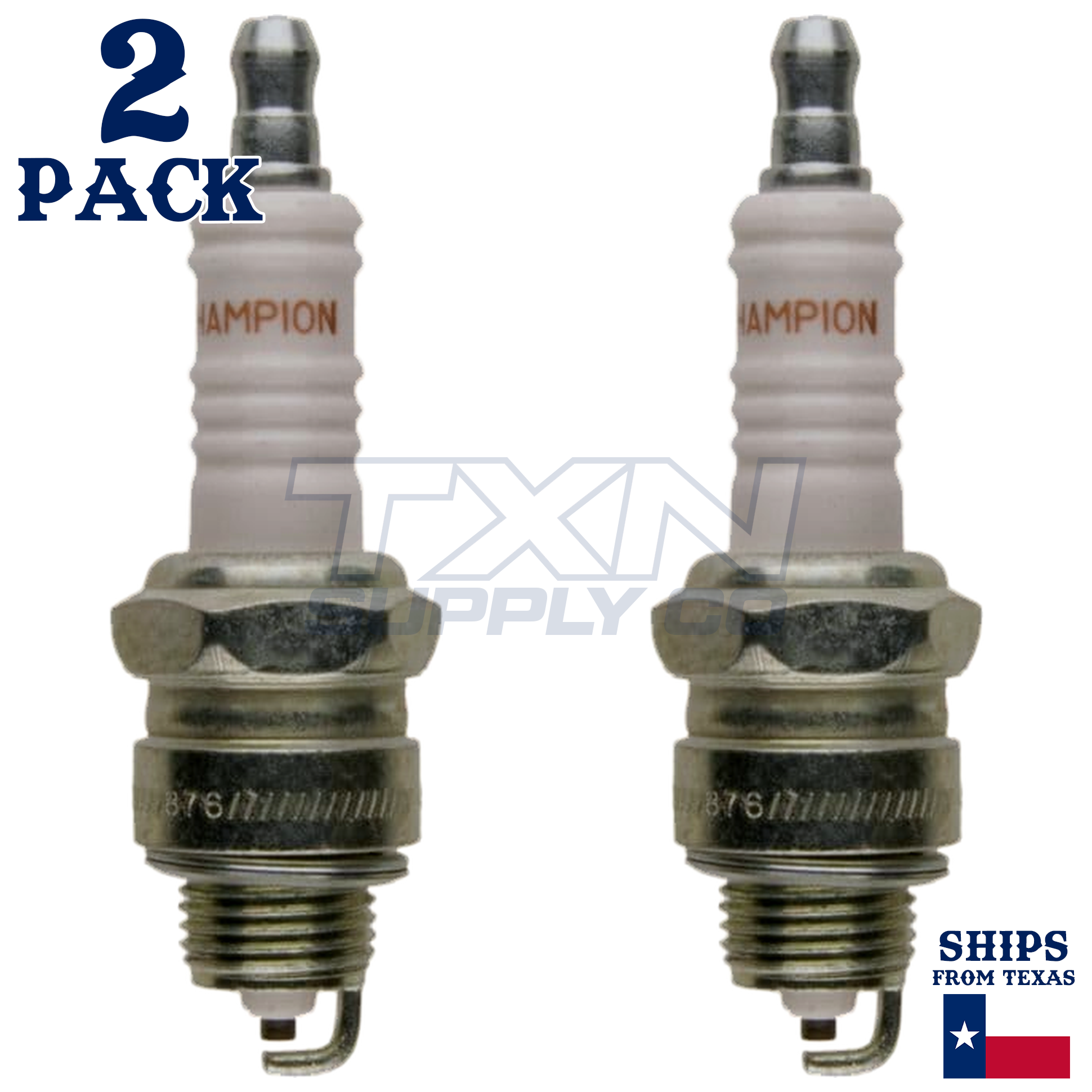 Champion 58 Spark Plugs 2 Pack