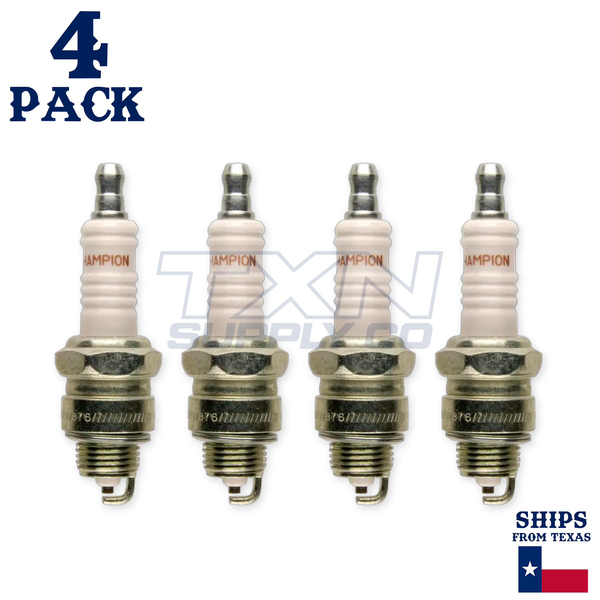 Champion 58 Copper Plus Spark Plug RJ18YC - 4 Pack - Image 2