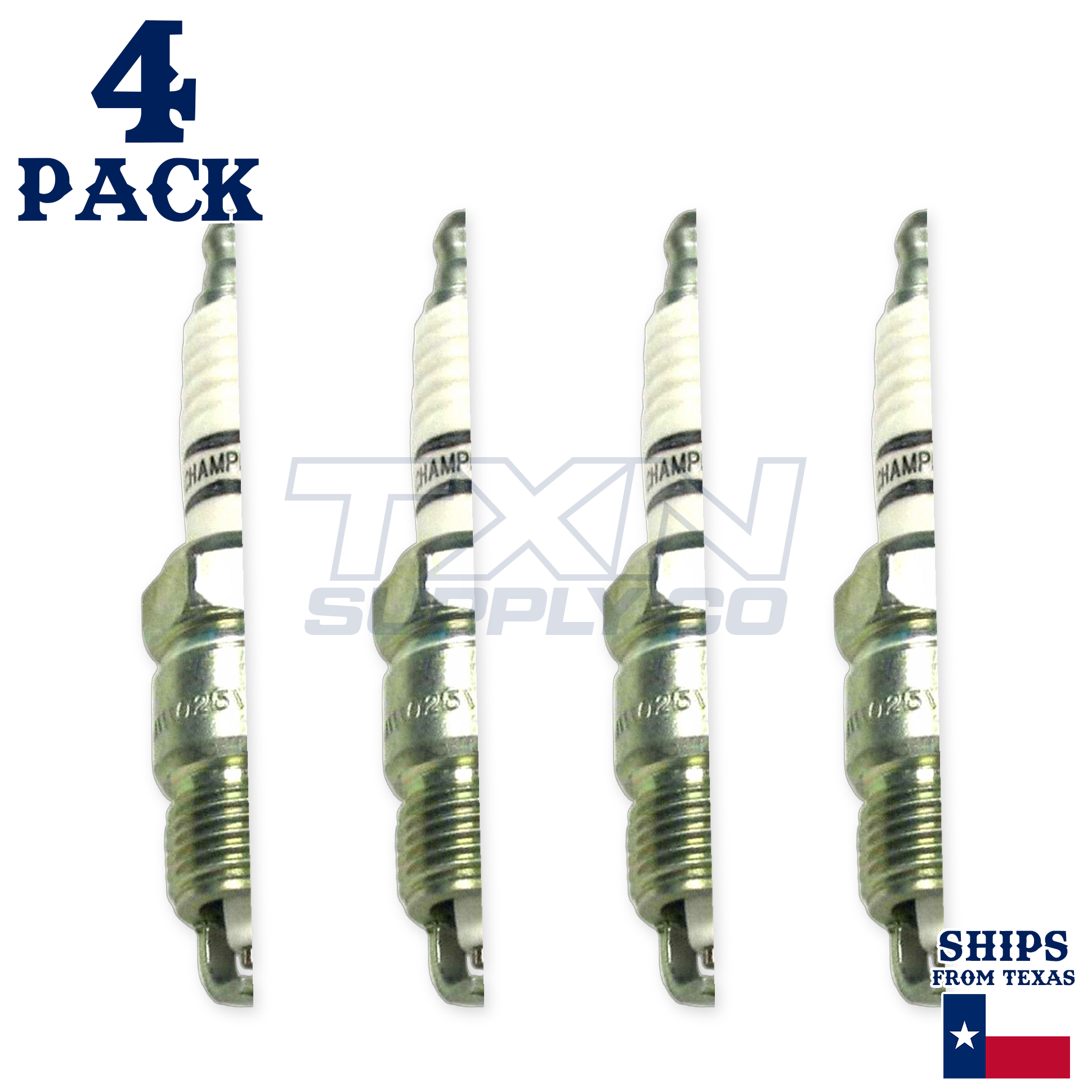 Champion 7018 Double Platinum Spark Plugs RV17PMP4 - 4 Pack - Image 2