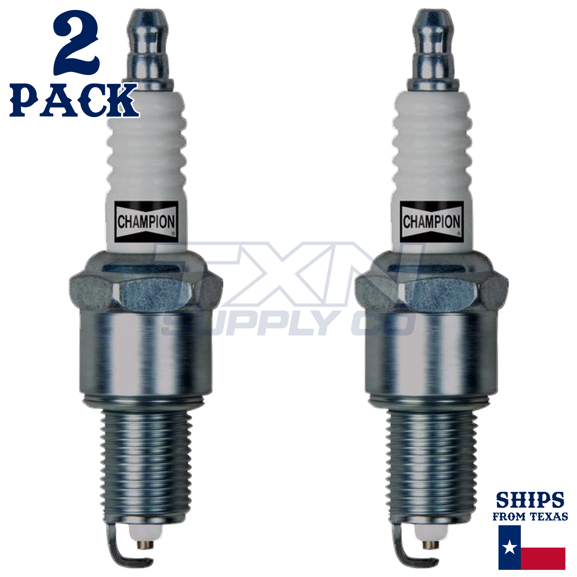 Champion 7031 Spark Plugs 2 Pack - Image 1