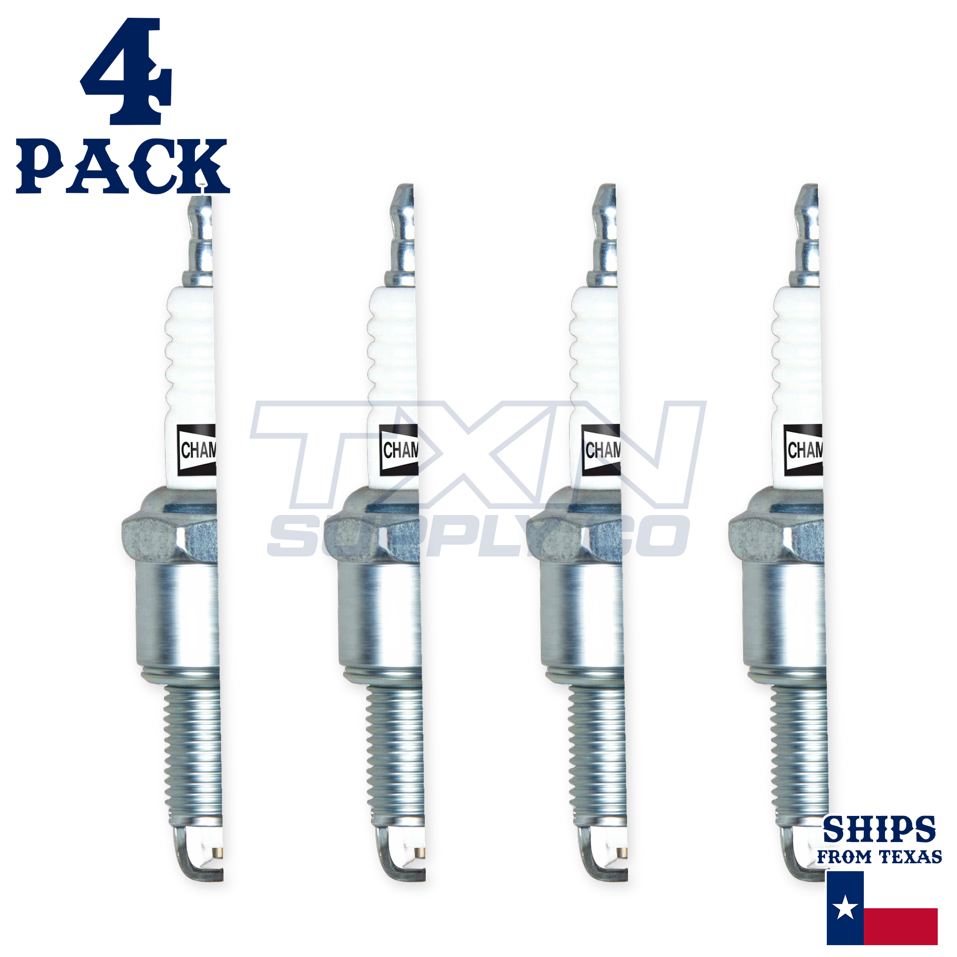 Champion 7031 Double Platinum Spark Plugs RN14PMP5 - 4 Pack - Image 2