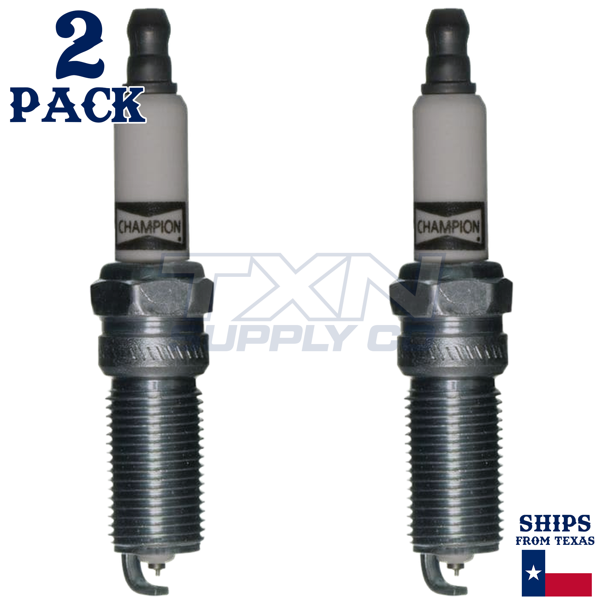 Champion 7032 Spark Plugs 2 Pack - Image 1