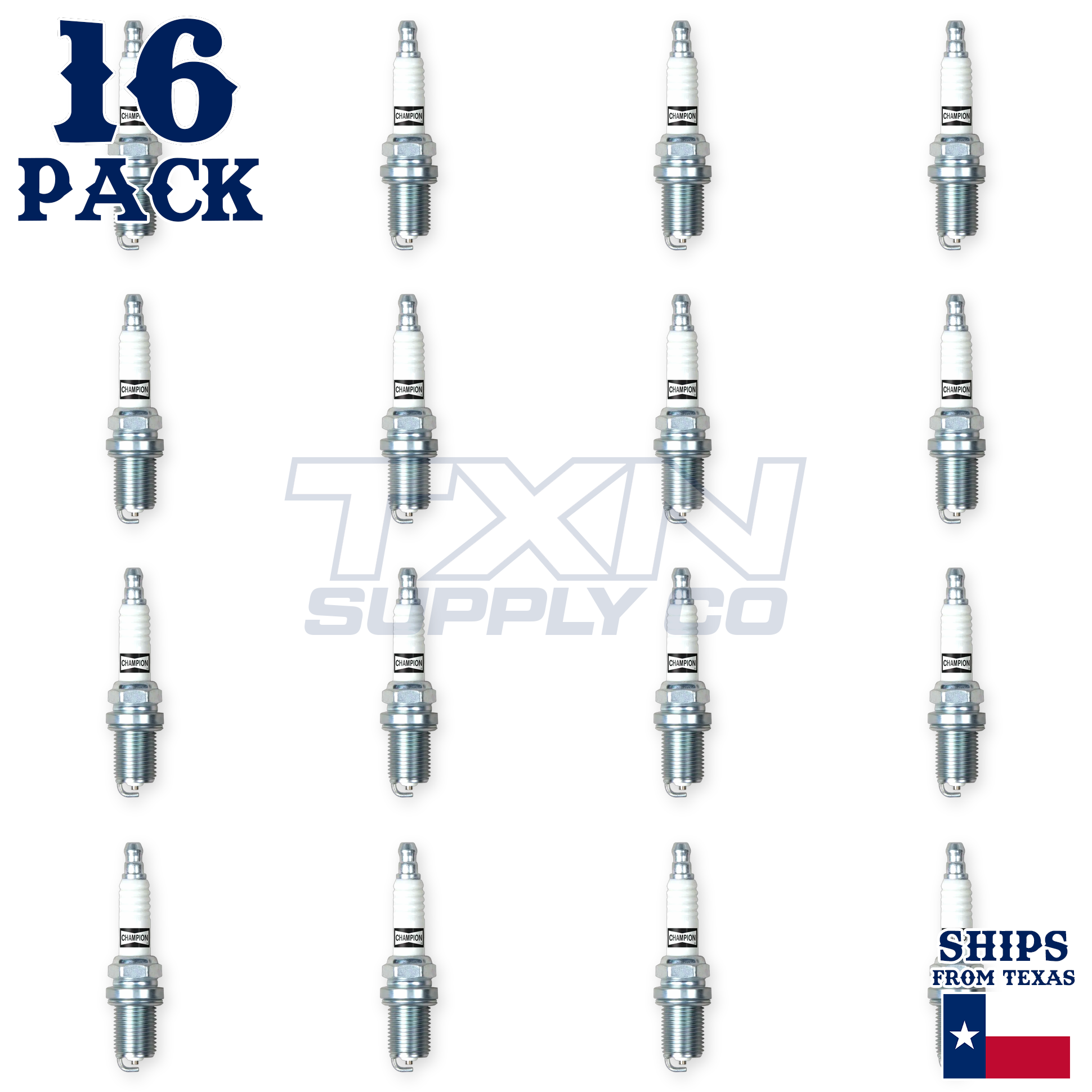 Champion RC12YC Copper Plus 71 Small Engine Spark Plug - 16 Spark Plugs - Image 2