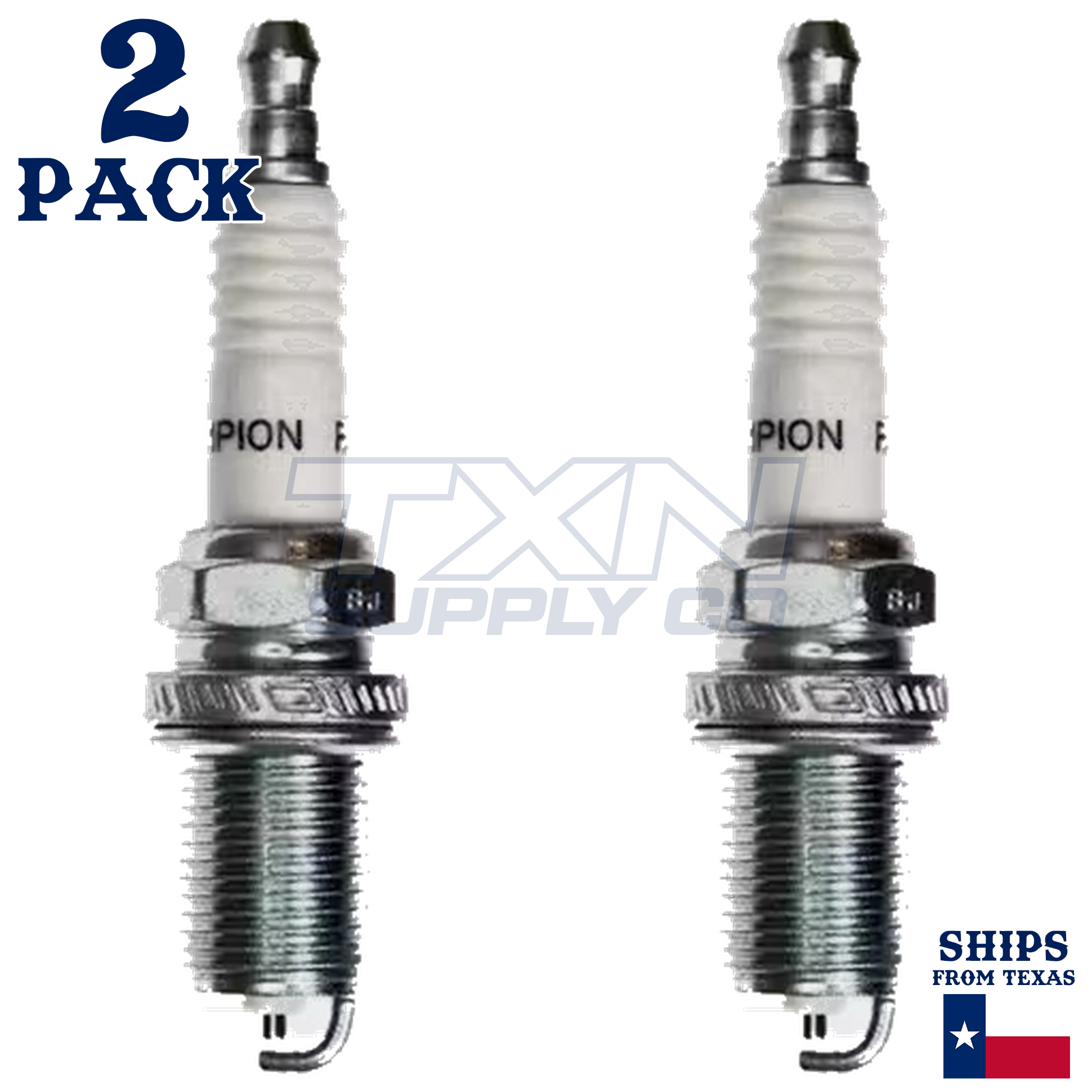 Champion 71 Spark Plug RC12YC - 2 Pack - For Champion C12YCC, CHM71G, RFN12Y, RC12YC - Image 2
