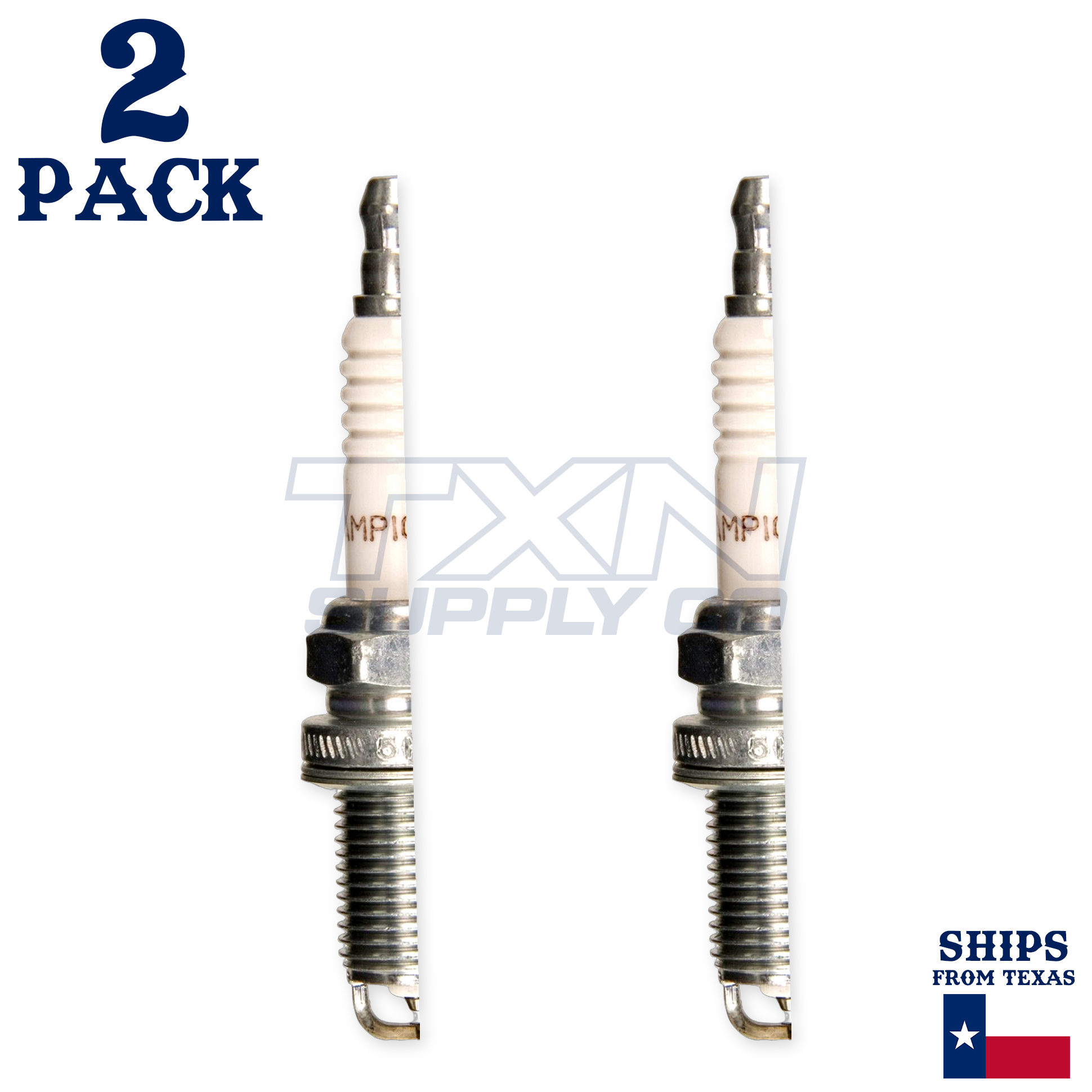 Champion 7346 Double Platinum Spark Plugs RC10PYP4 - 2 Pack - Image 2