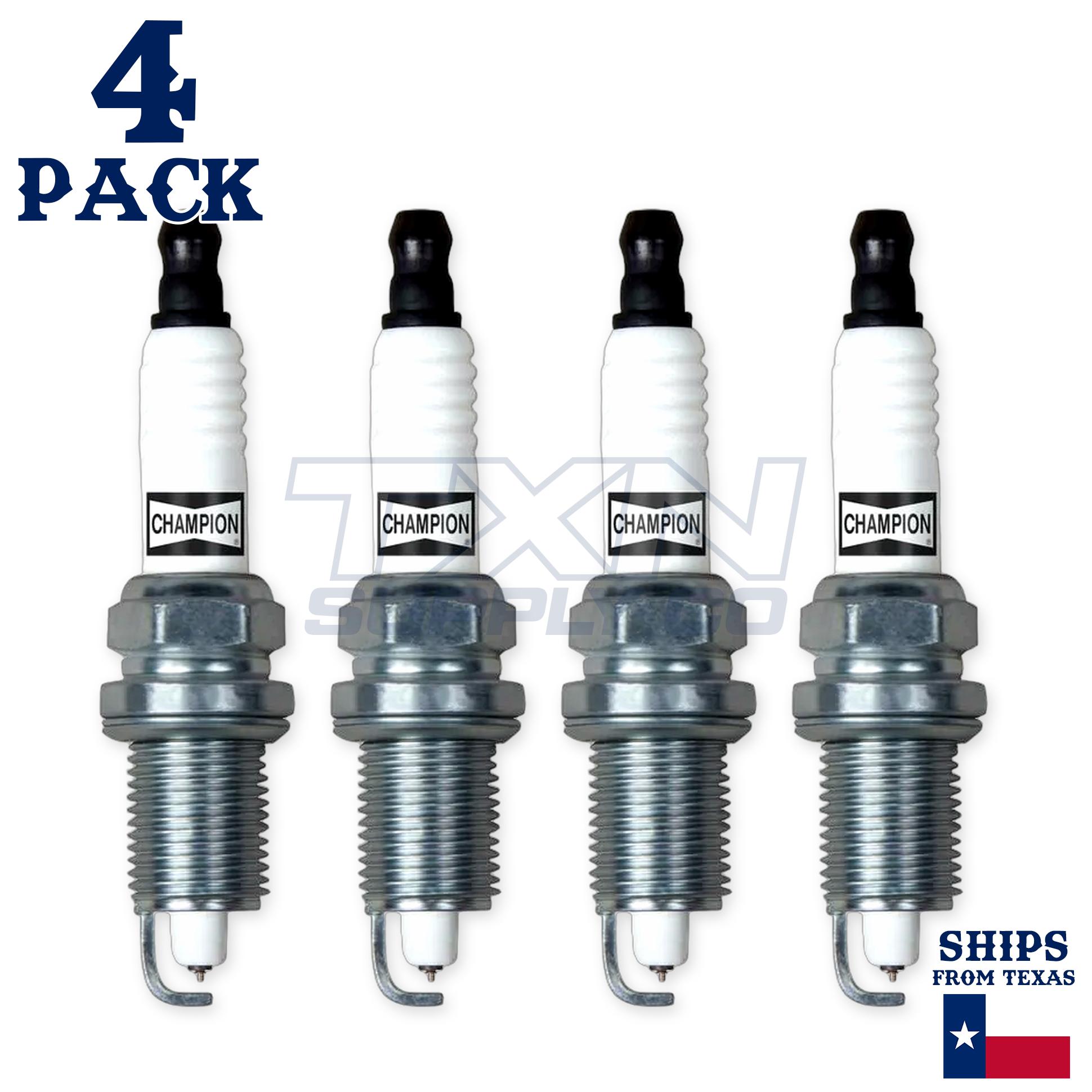 Champion 7436 Double Platinum Spark Plugs RC10PLPB4 - 4 Pack - Image 2