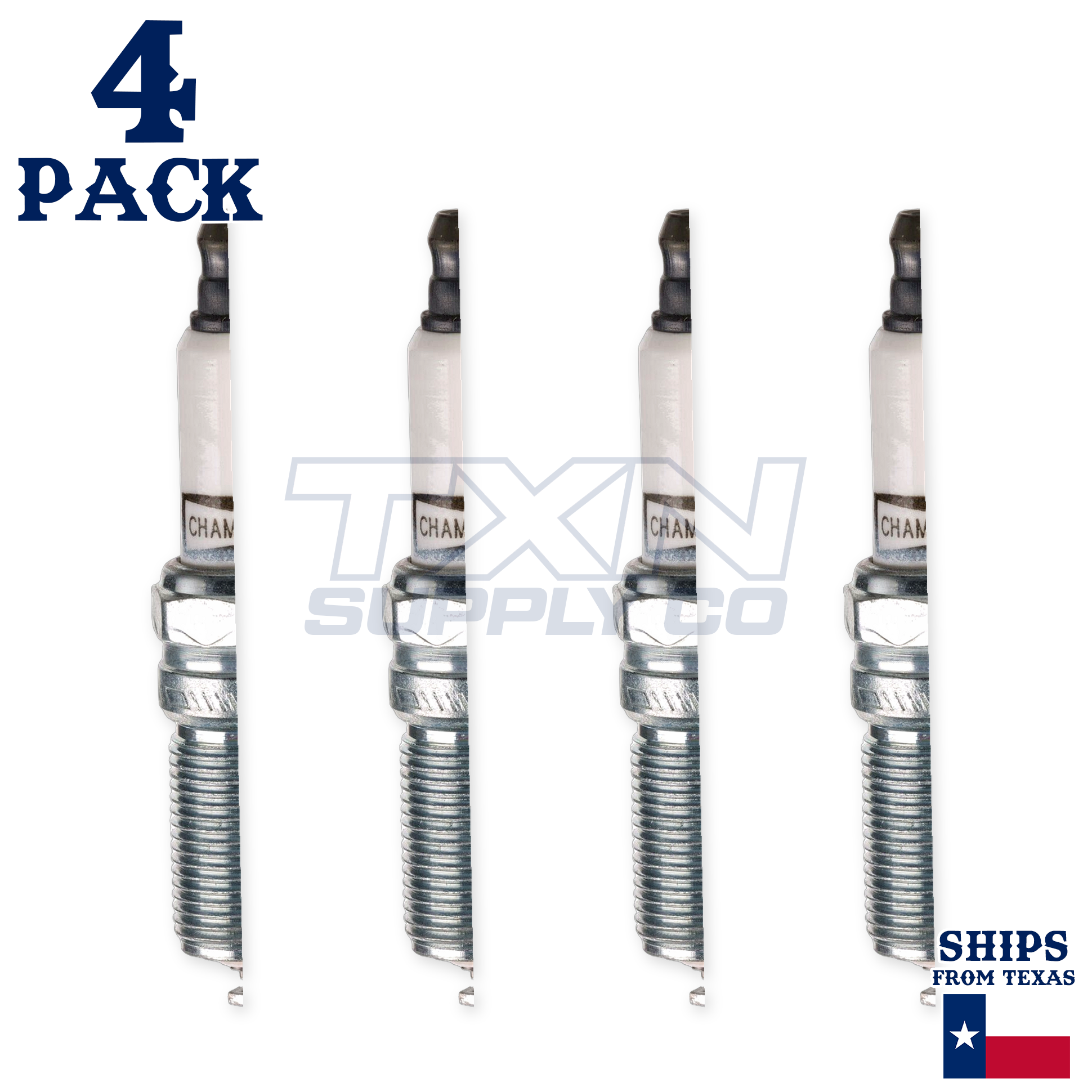 Champion 7437 Double Platinum Spark Plugs RE10PYPB5 - 4 Pack - Image 2