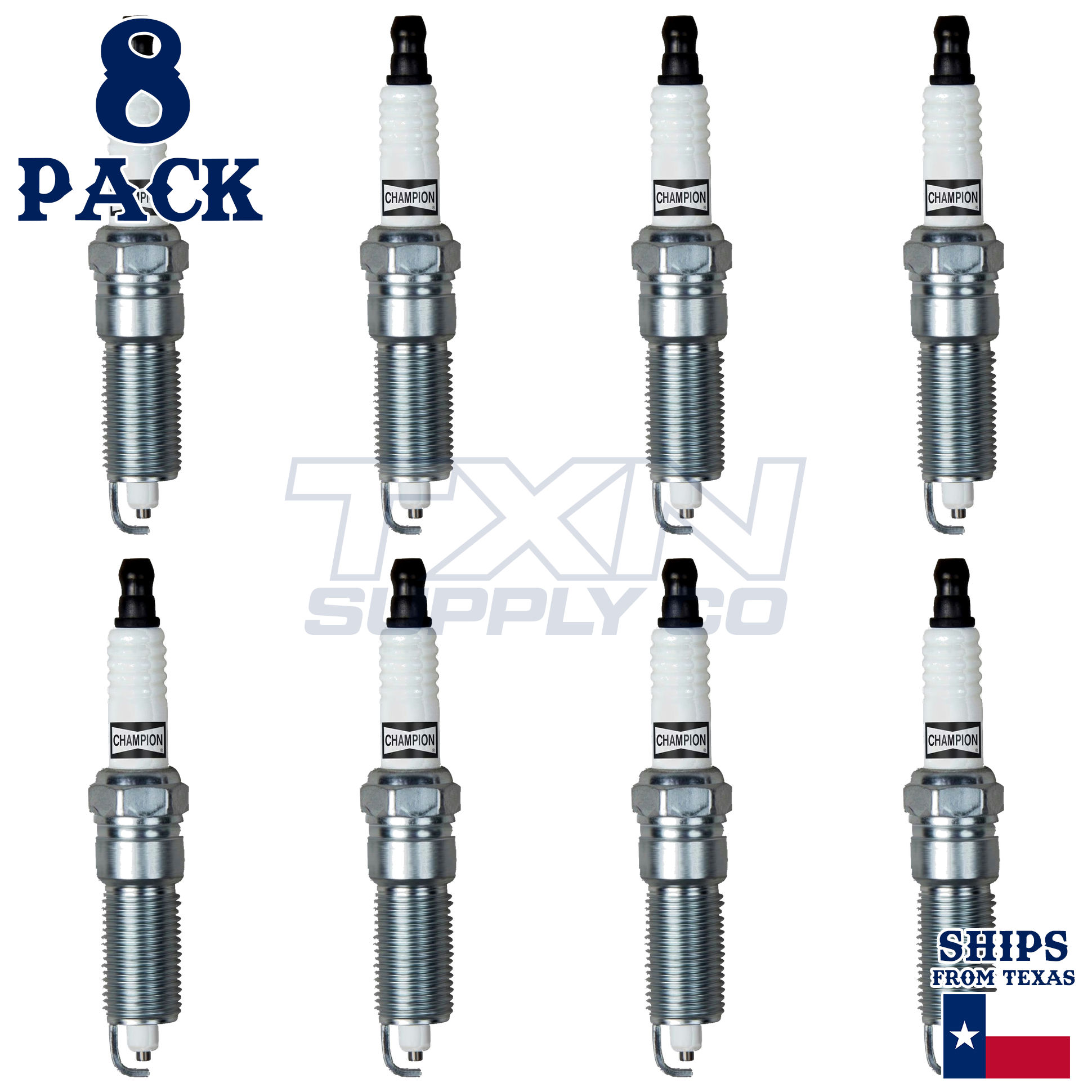 Champion 7440 Double Platinum Spark Plug RE14PLP5 - 8 Pack - Image 2
