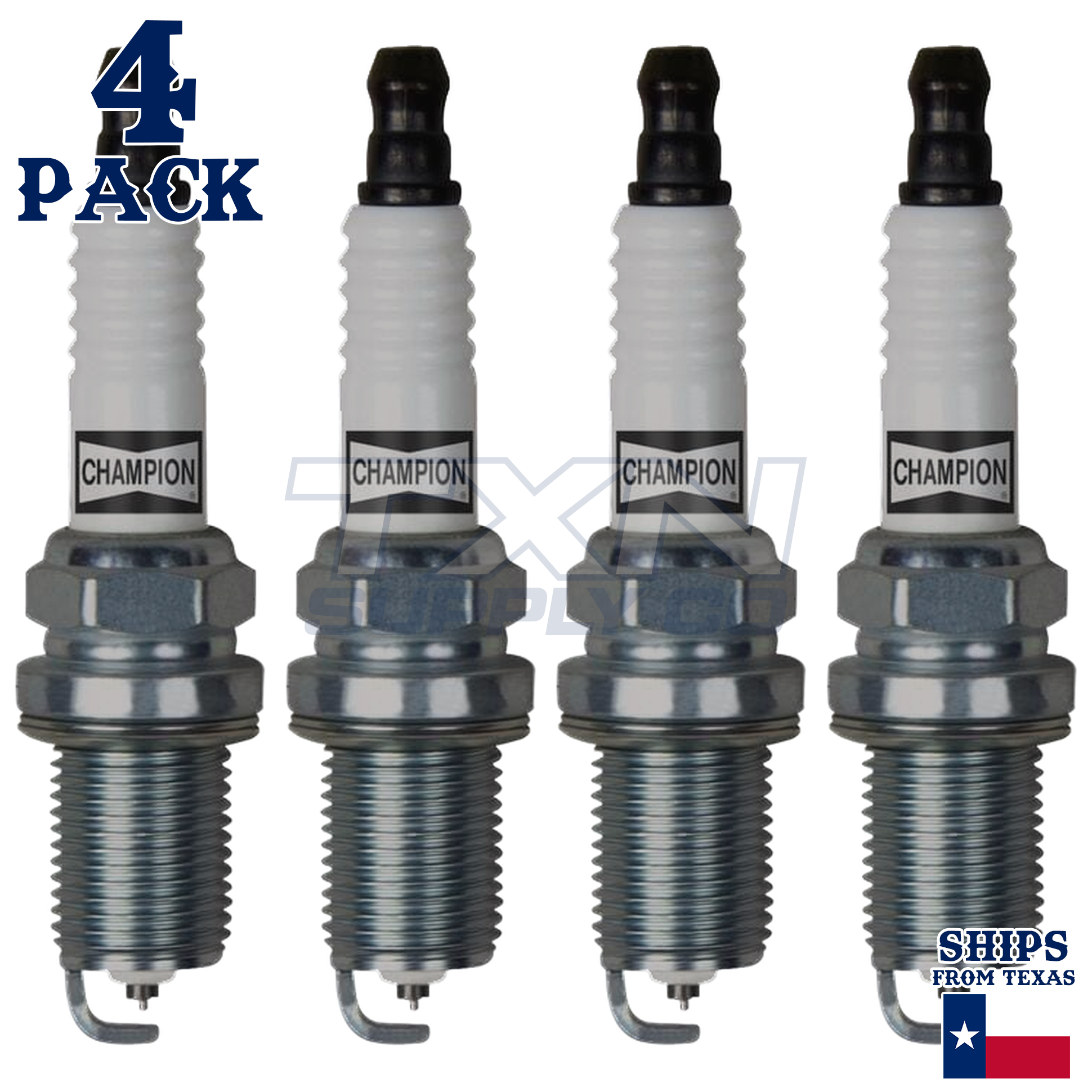 Champion 7546 Spark Plugs 4 Pack