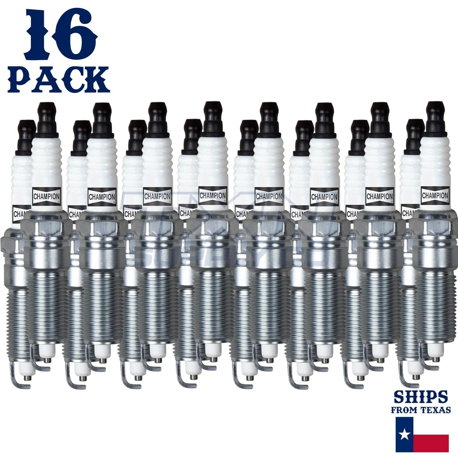 16 Pack Spark Plugs Champion Platinum For 2003-2008 Dodge Ram 3500 V8-5.7L - Image 2