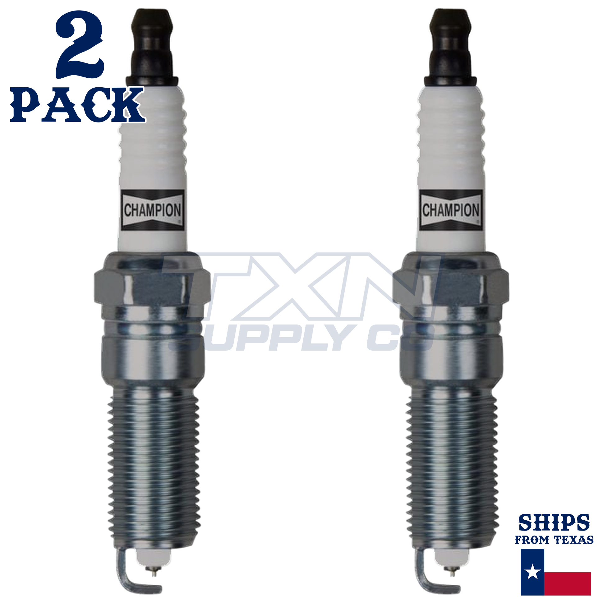 Champion 7570 Spark Plugs 2 Pack - Image 1