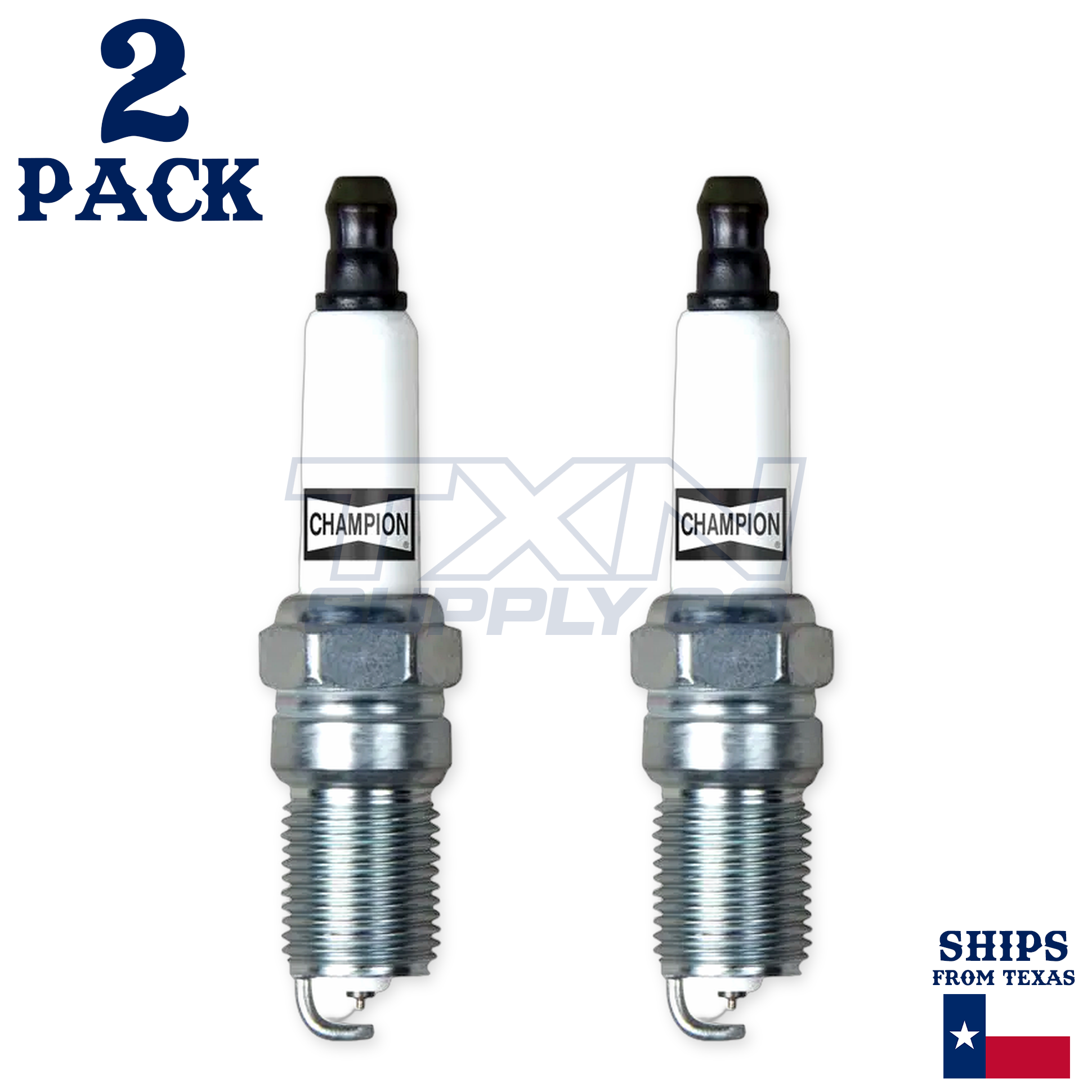Champion 7963 Double Platinum Spark Plugs RS12PYPB5 - 2 Pack - Image 2