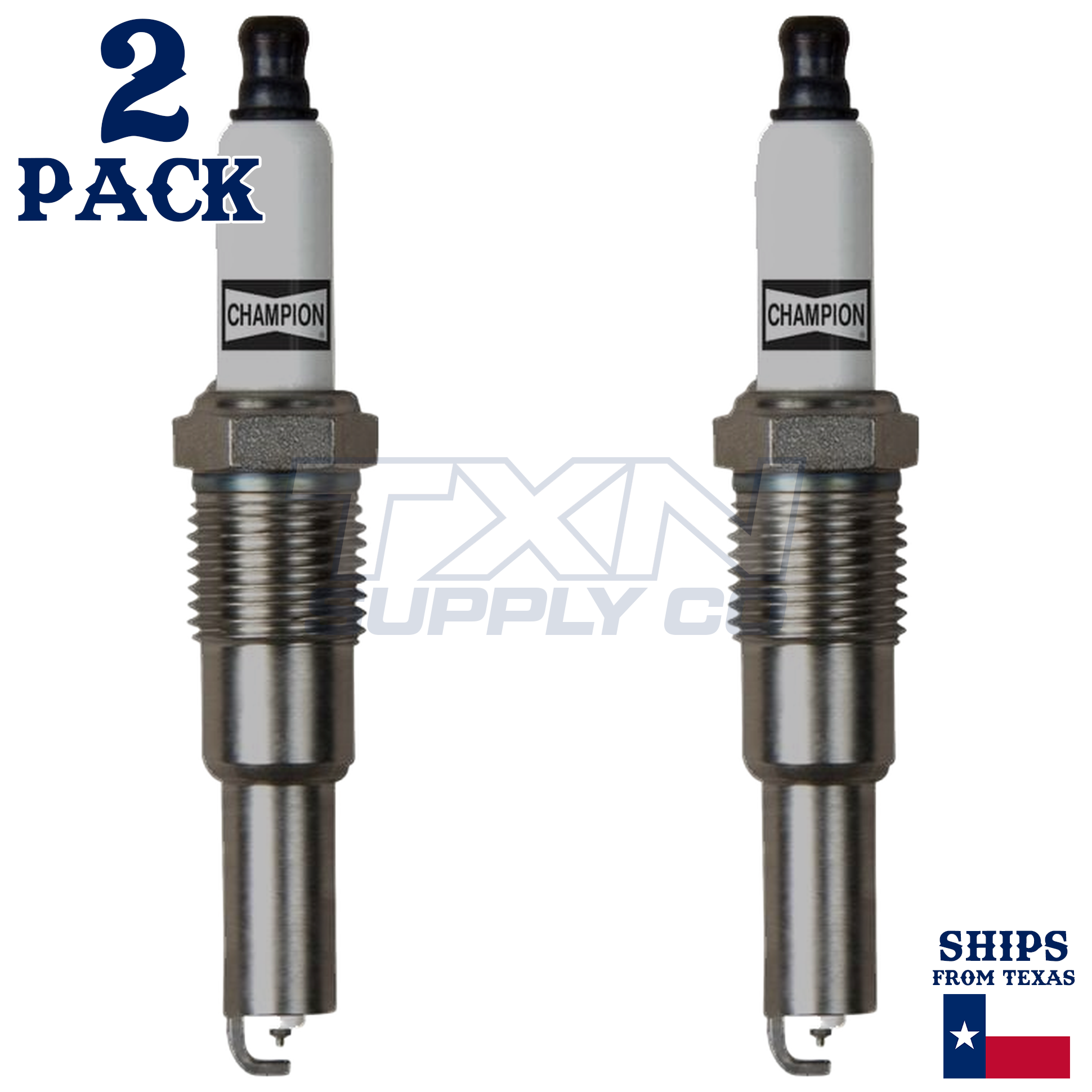 Champion 7989 Spark Plugs 2 Pack - Image 1