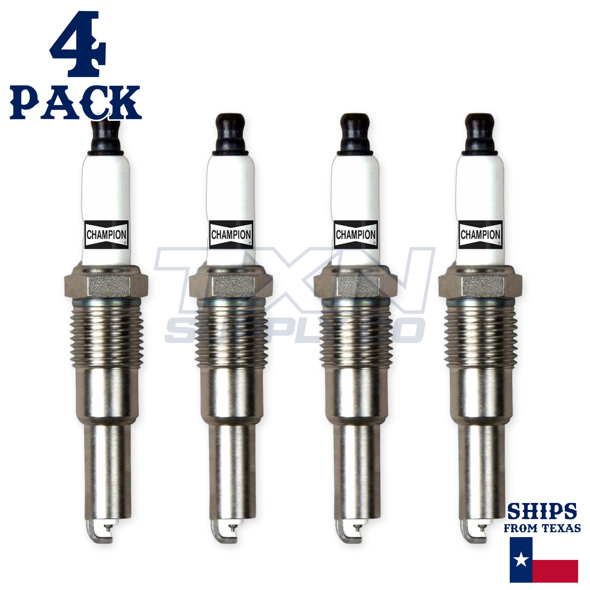 Champion 7989 Double Platinum Spark Plugs - 4 Pack - Image 2