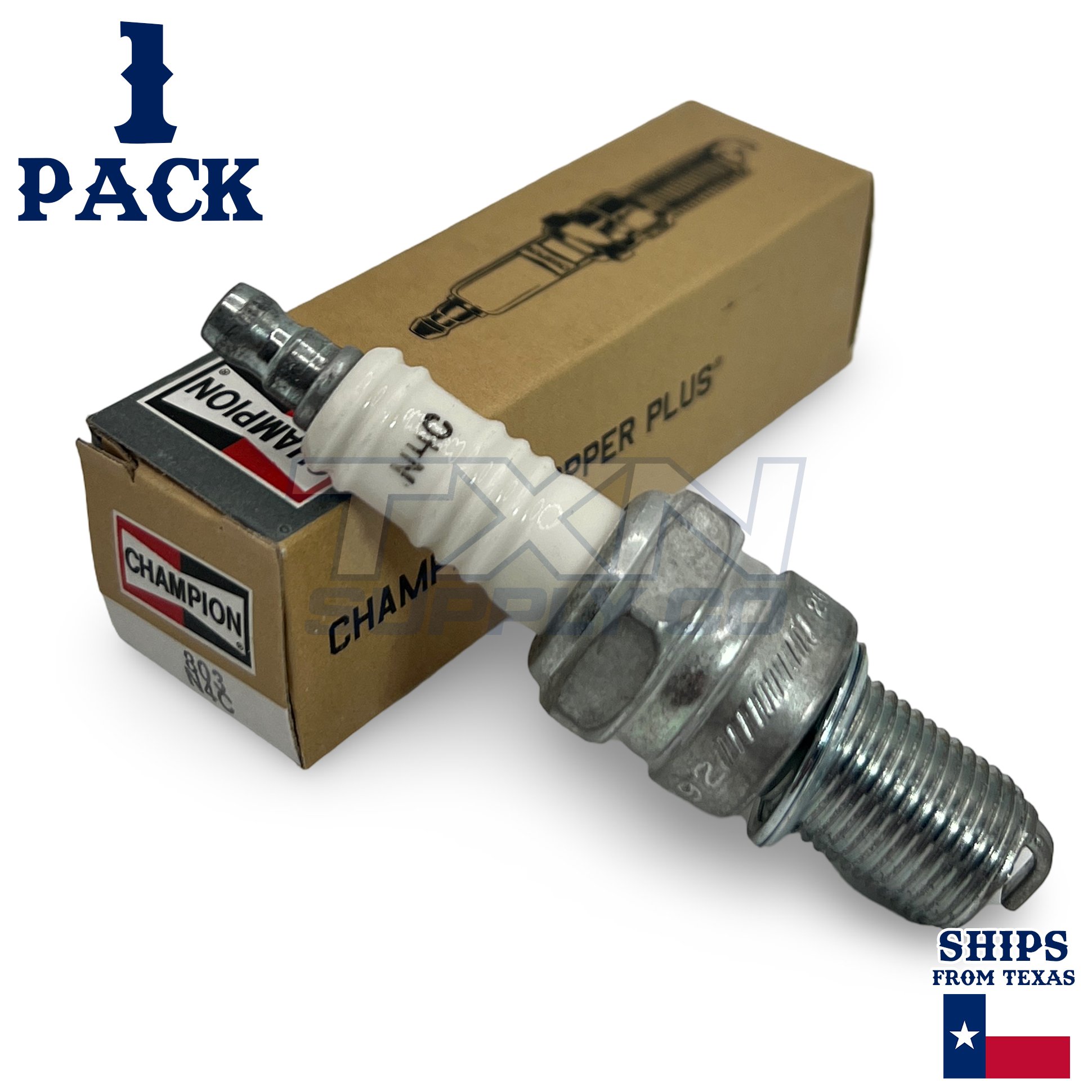 Champion 803 Copper Plus Spark Plug N4C - 1 Pack