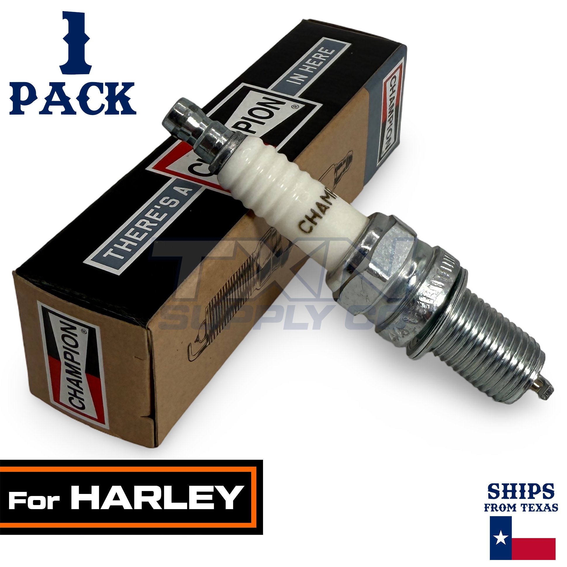 Champion 810 RA8HC Copper Plus Spark Plug - 1 Pack - Image 1